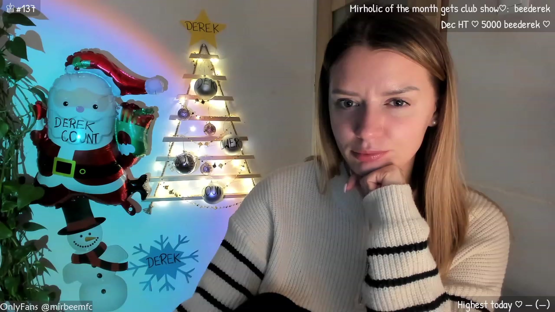 Gallery image thumbnail from MirBee's myfreecams stream on, 12/06/2023, 22:57 image 12 of 20