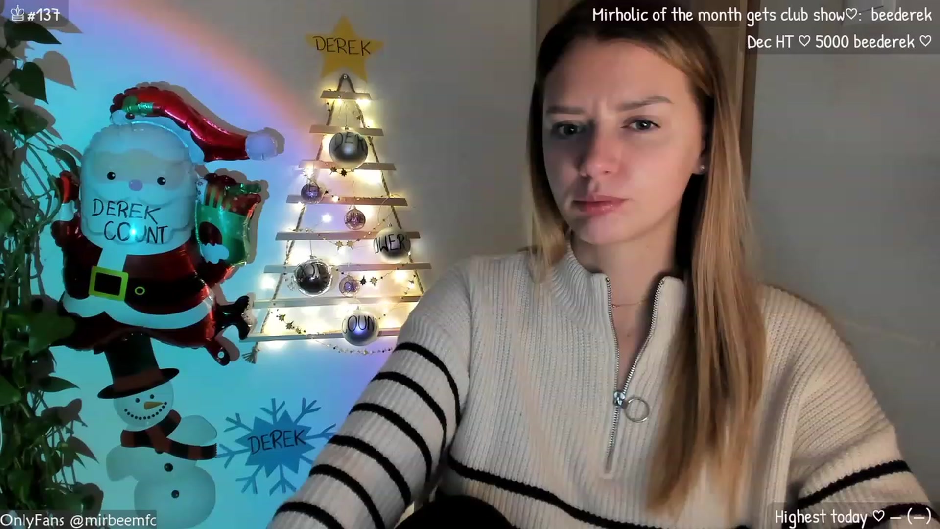 Gallery image thumbnail from MirBee's myfreecams stream on, 12/06/2023, 22:57 image 9 of 20