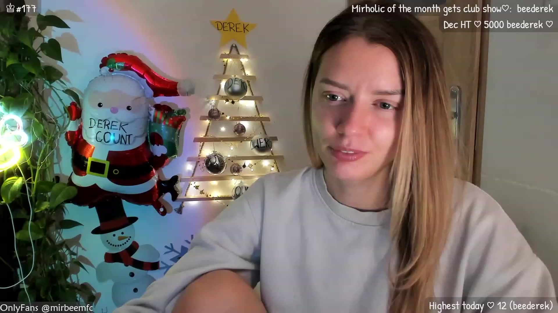Gallery image thumbnail from MirBee's myfreecams stream on, 12/08/2023, 24:02 image 3 of 20
