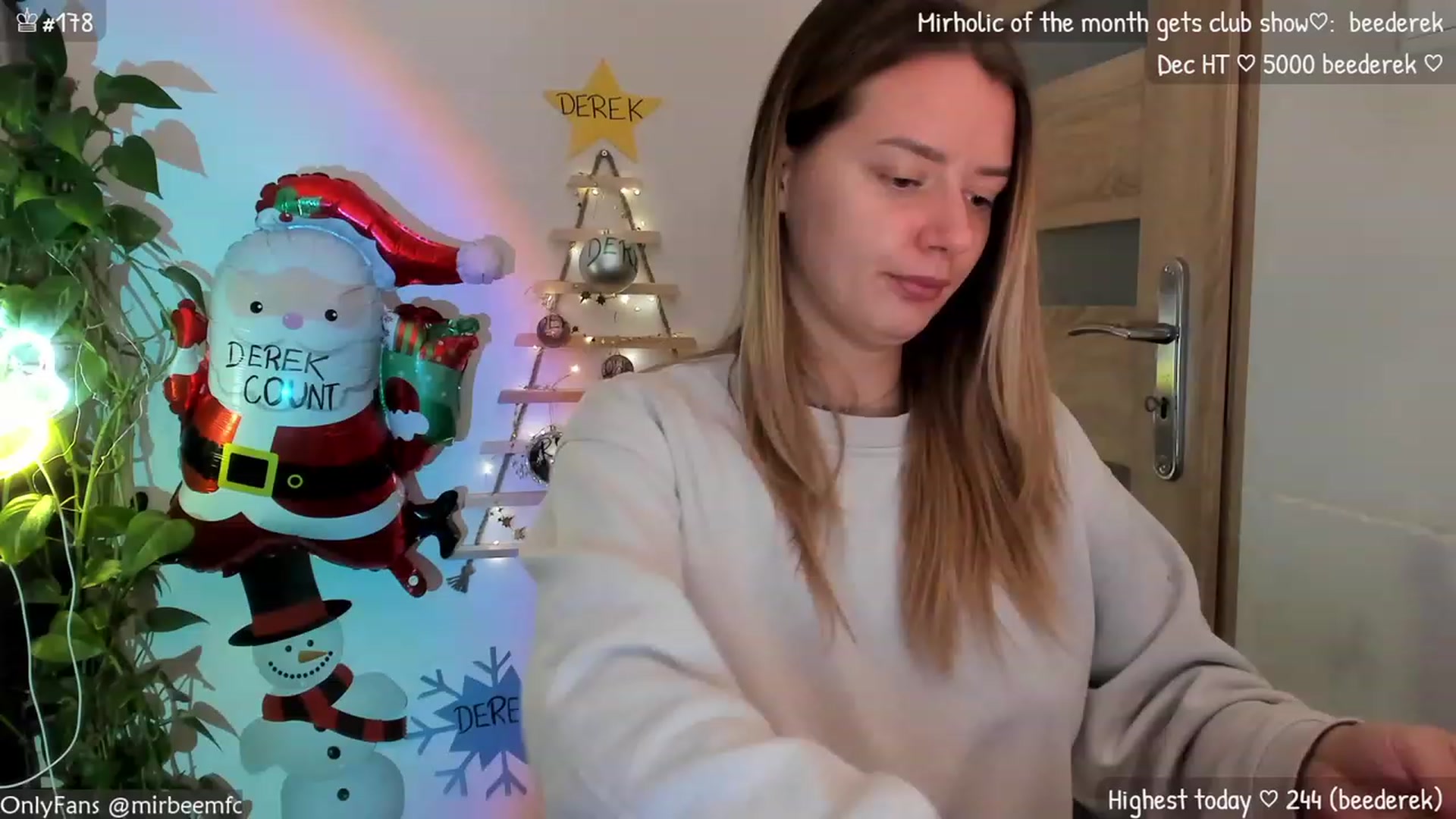 Gallery image thumbnail from MirBee's myfreecams stream on, 12/08/2023, 01:07 image 1 of 20
