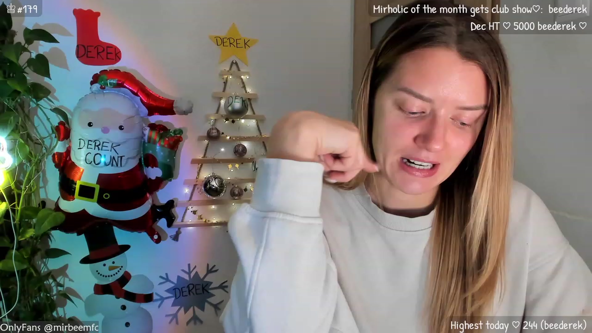 Gallery image thumbnail from MirBee's myfreecams stream on, 12/08/2023, 01:07 image 3 of 20