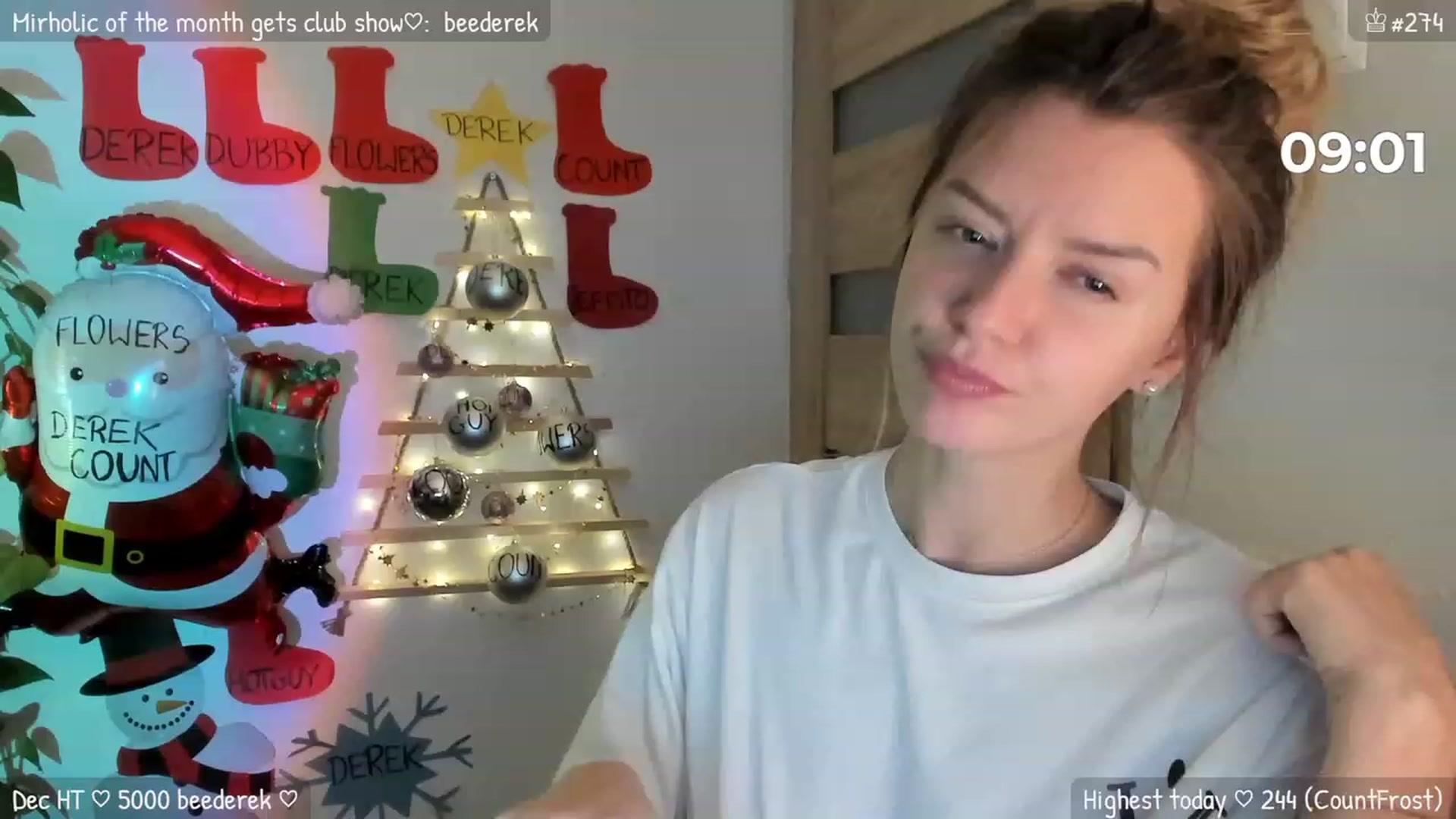 Gallery image thumbnail from MirBee's myfreecams stream on, 12/13/2023, 01:08 image 16 of 20