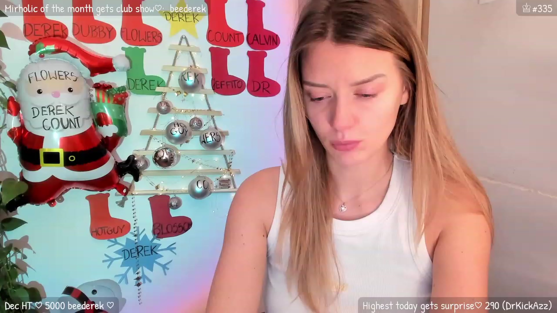 Gallery image thumbnail from MirBee's myfreecams stream on, 12/23/2023, 04:26 image 15 of 20