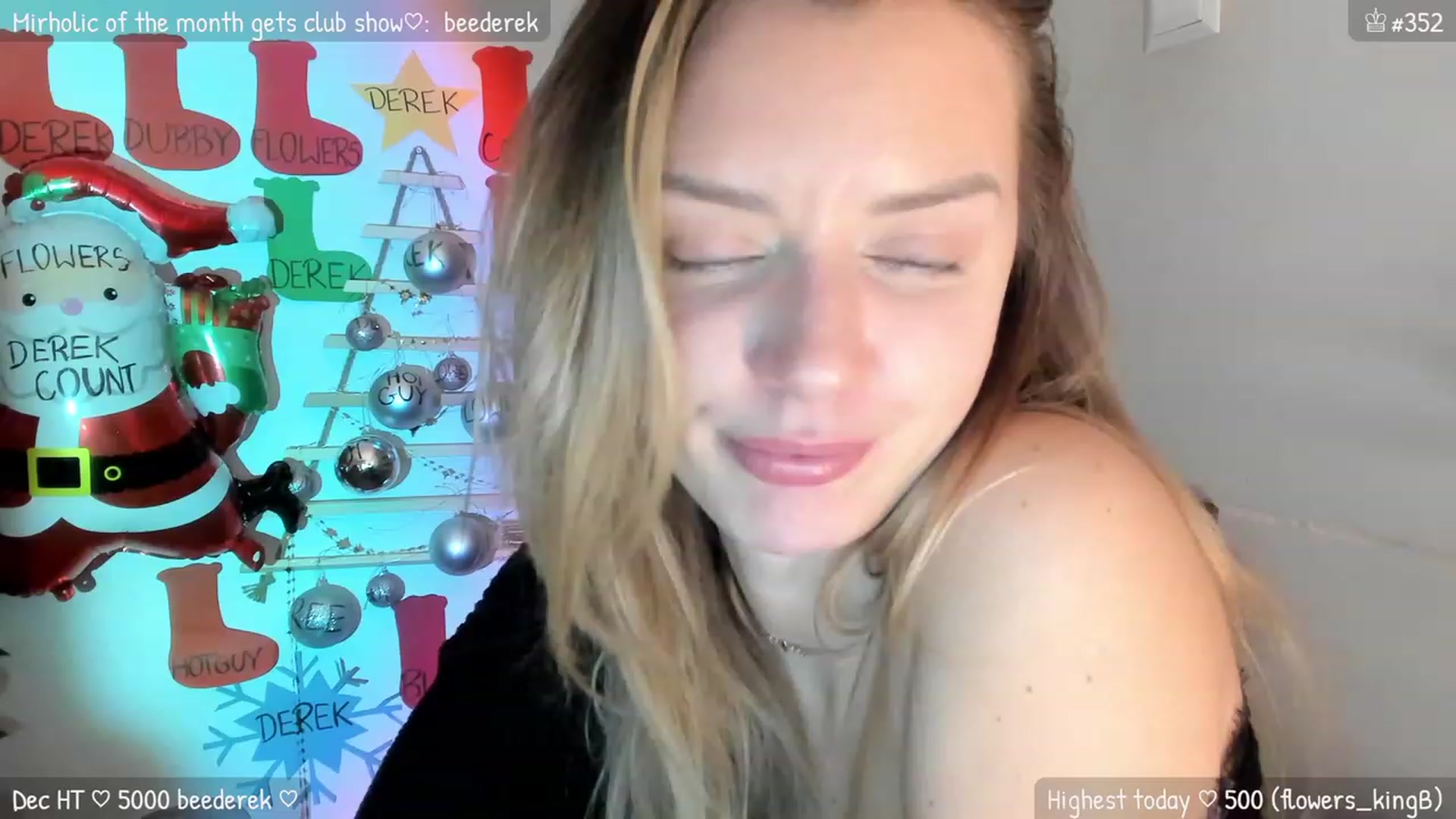 Gallery image thumbnail from MirBee's myfreecams stream on, 12/29/2023, 24:05 image 13 of 20