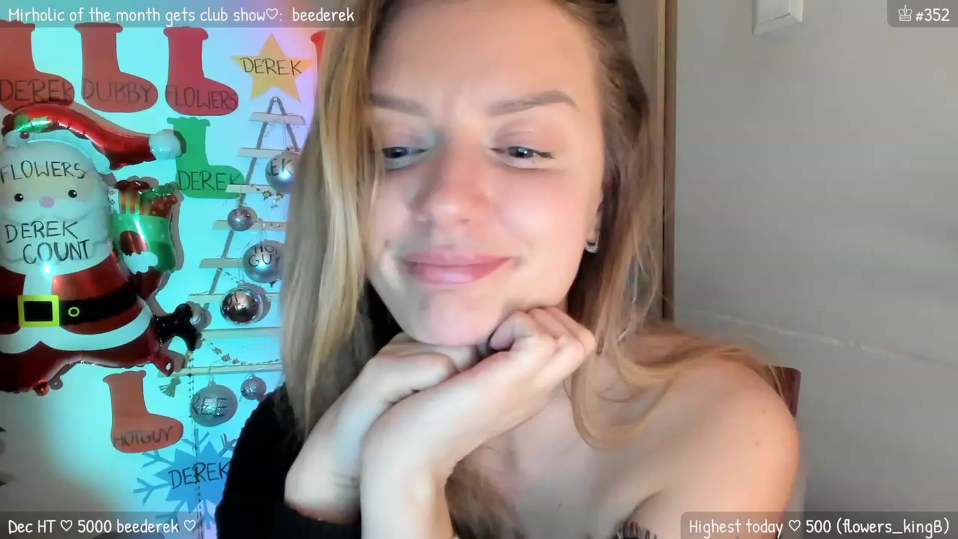 Gallery image thumbnail from MirBee's myfreecams stream on, 12/29/2023, 24:05 image 12 of 20