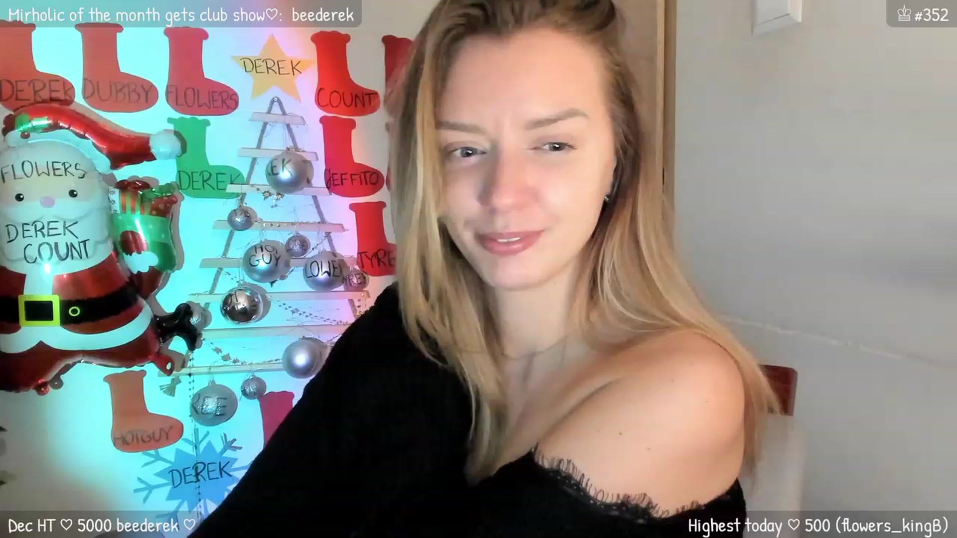 Gallery image thumbnail from MirBee's myfreecams stream on, 12/29/2023, 24:05 image 4 of 20
