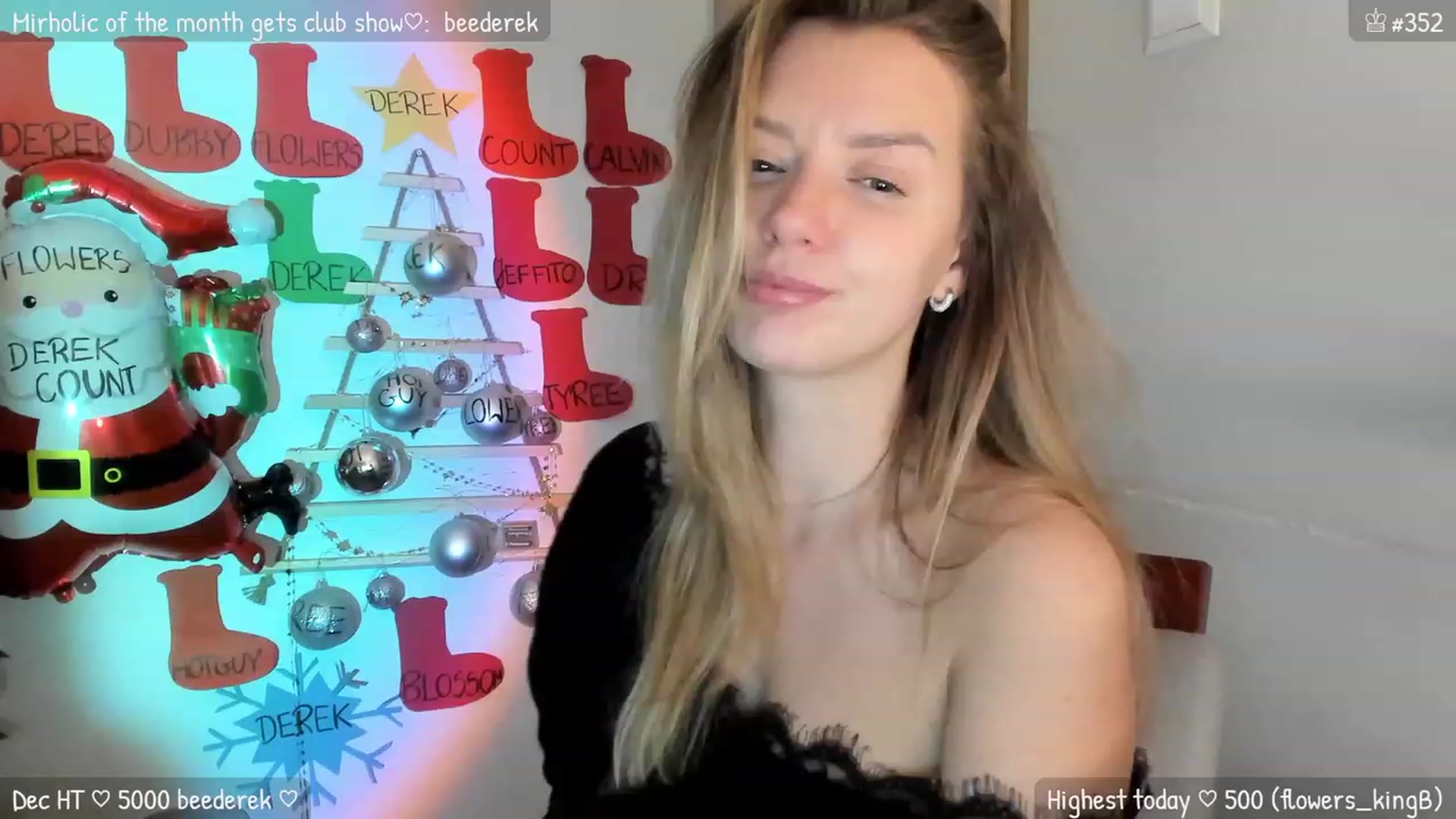 Gallery image thumbnail from MirBee's myfreecams stream on, 12/29/2023, 24:05 image 5 of 20