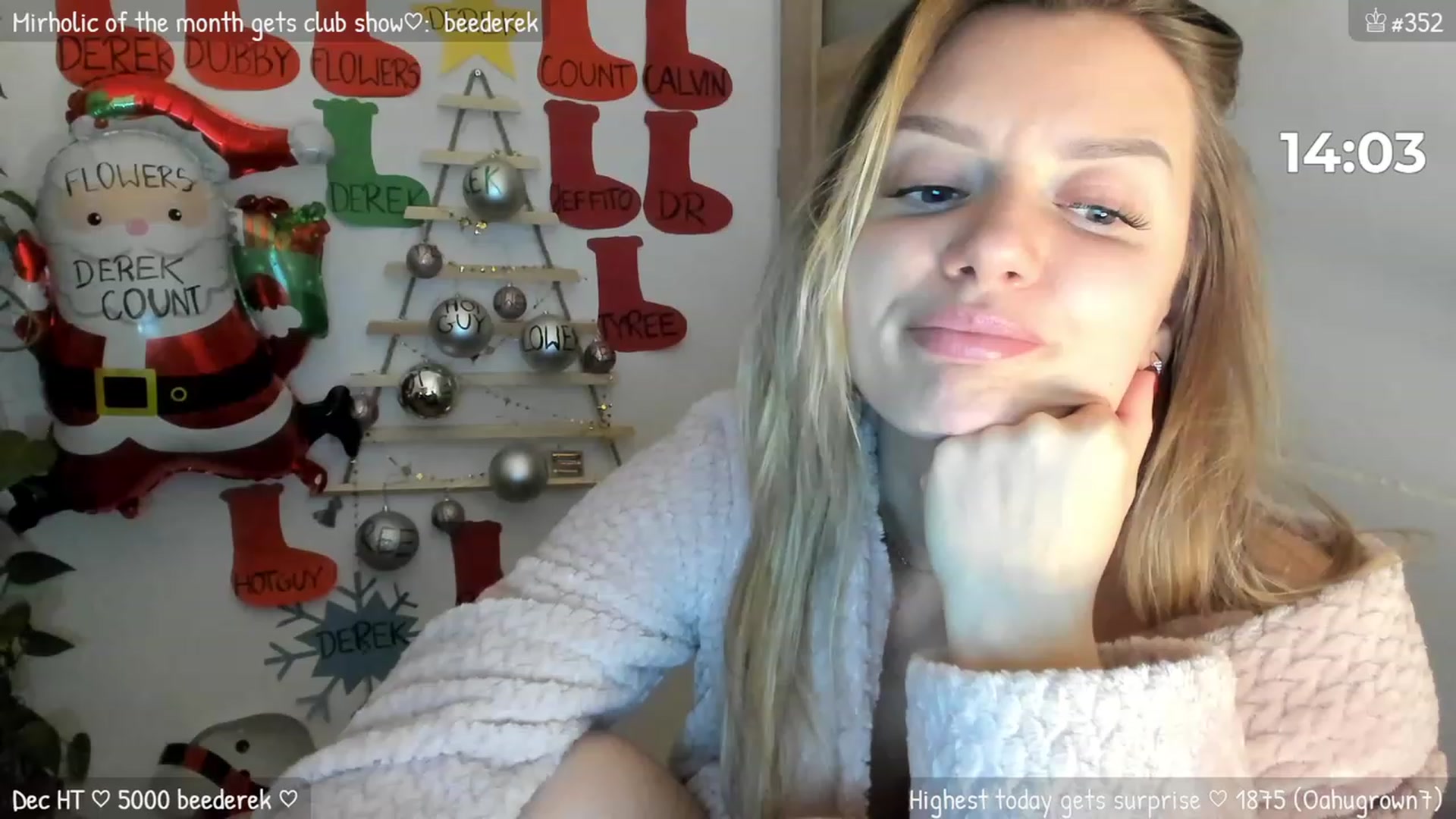 Gallery image thumbnail from MirBee's myfreecams stream on, 12/30/2023, 24:03 image 16 of 20