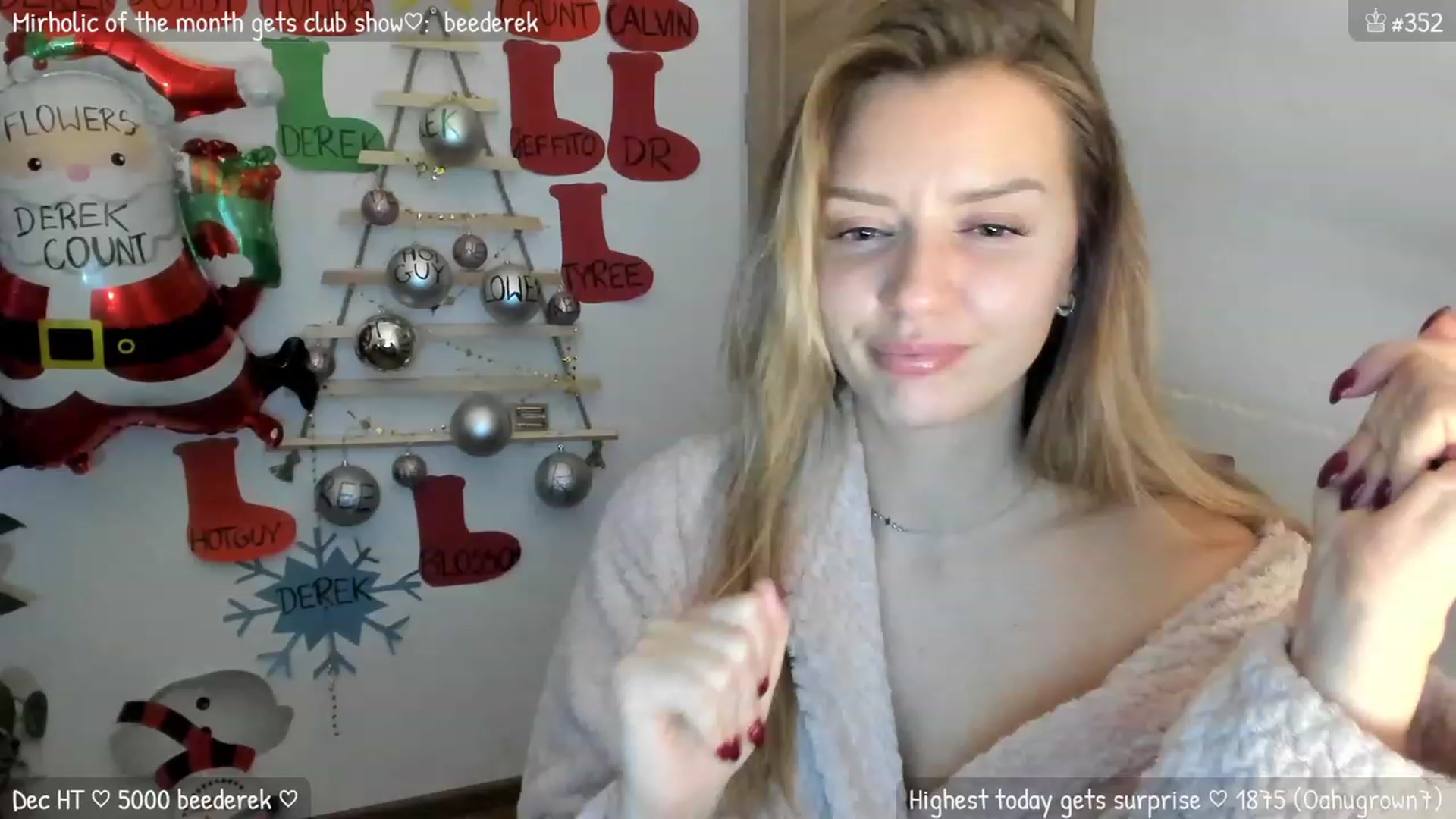 Gallery image thumbnail from MirBee's myfreecams stream on, 12/30/2023, 24:03 image 6 of 20