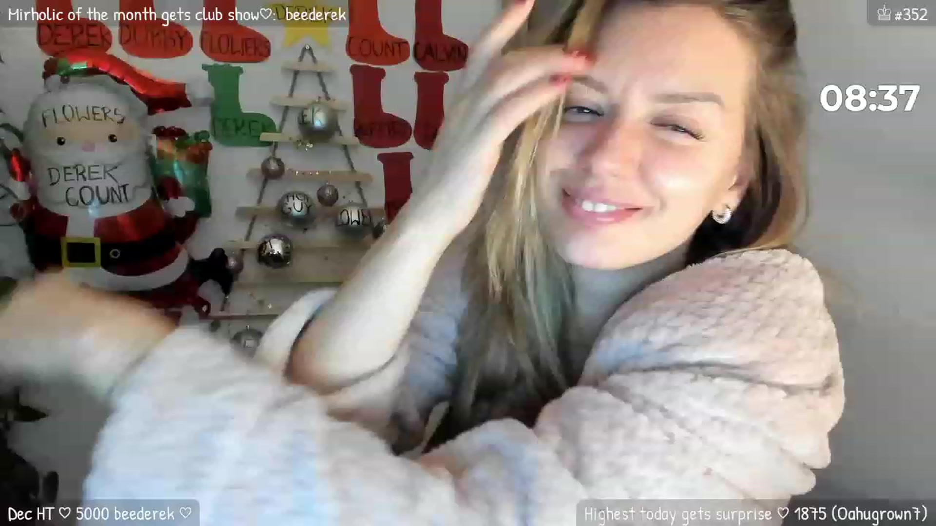 Gallery image thumbnail from MirBee's myfreecams stream on, 12/30/2023, 24:03 image 17 of 20