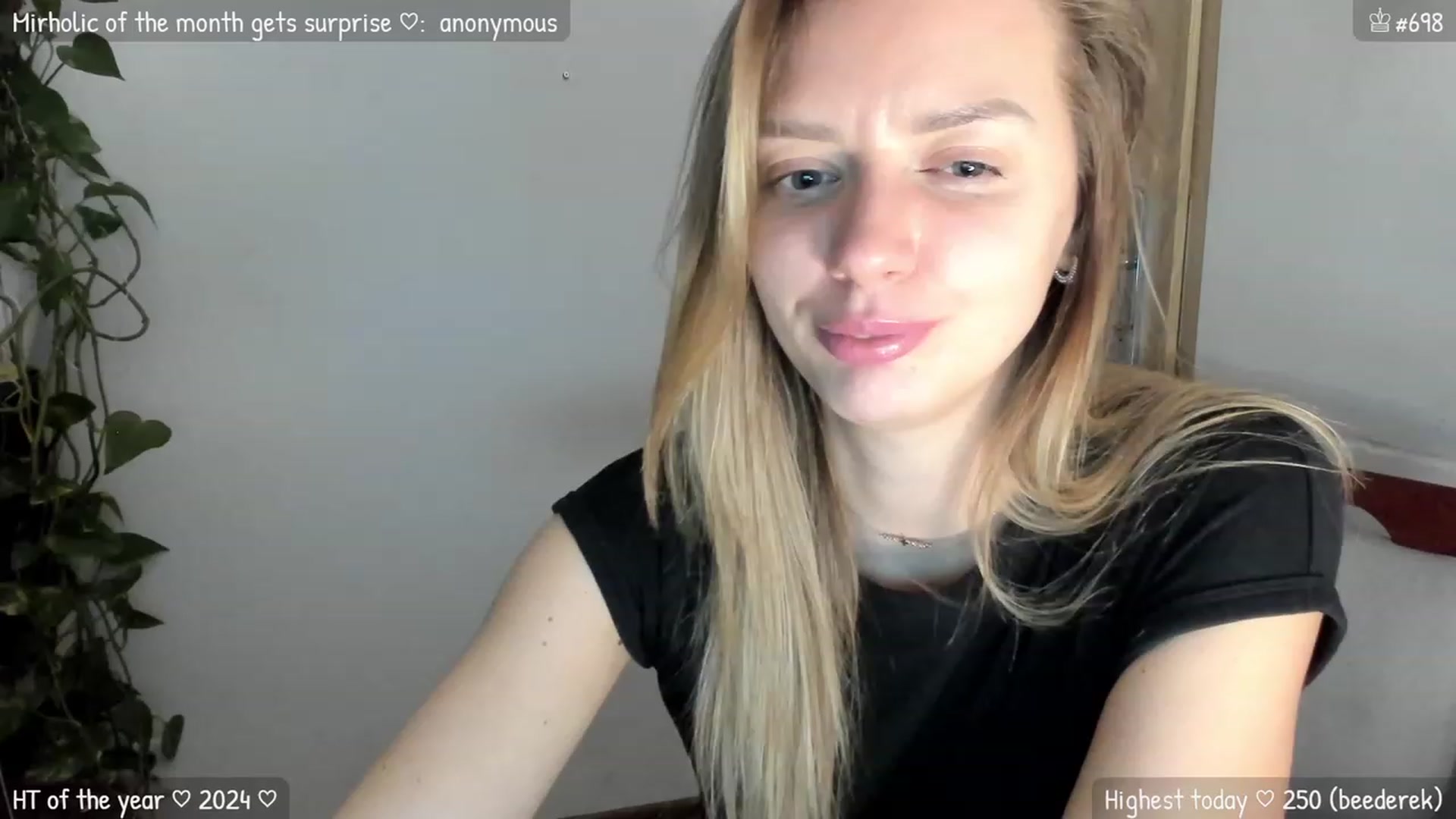 Gallery image thumbnail from MirBee's myfreecams stream on, 01/09/2024, 01:04 image 2 of 20