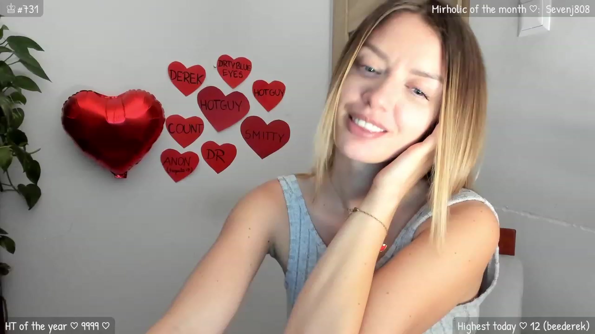 Gallery image thumbnail from MirBee's myfreecams stream on, 02/07/2024, 23:33 image 14 of 20
