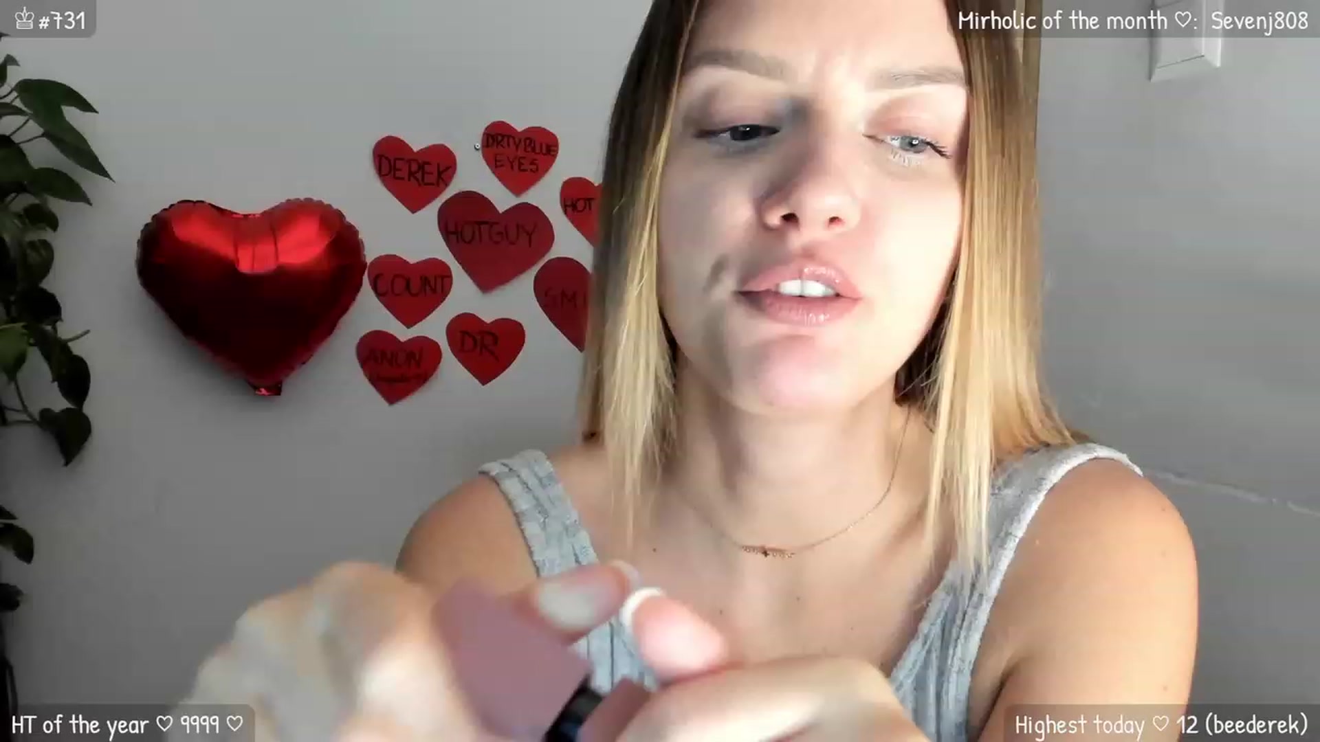 Gallery image thumbnail from MirBee's myfreecams stream on, 02/07/2024, 23:33 image 12 of 20