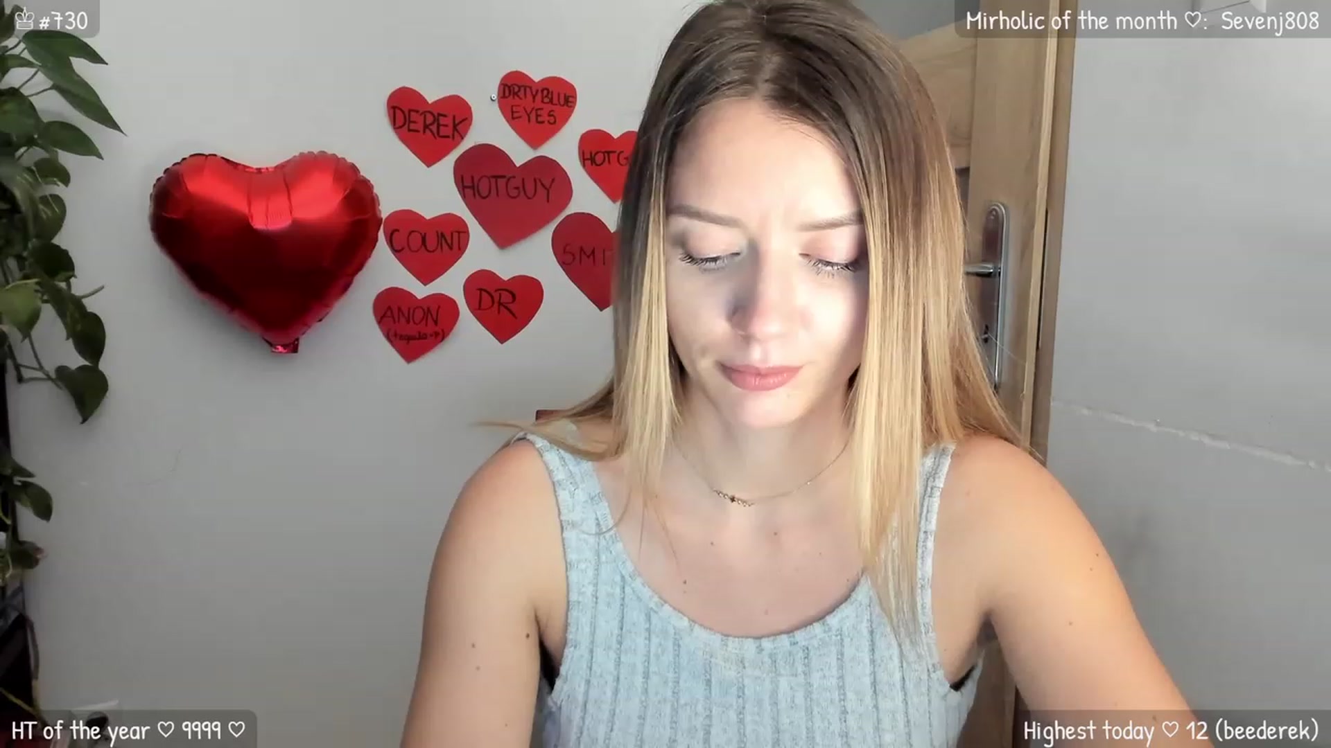 Gallery image thumbnail from MirBee's myfreecams stream on, 02/07/2024, 23:33 image 1 of 20