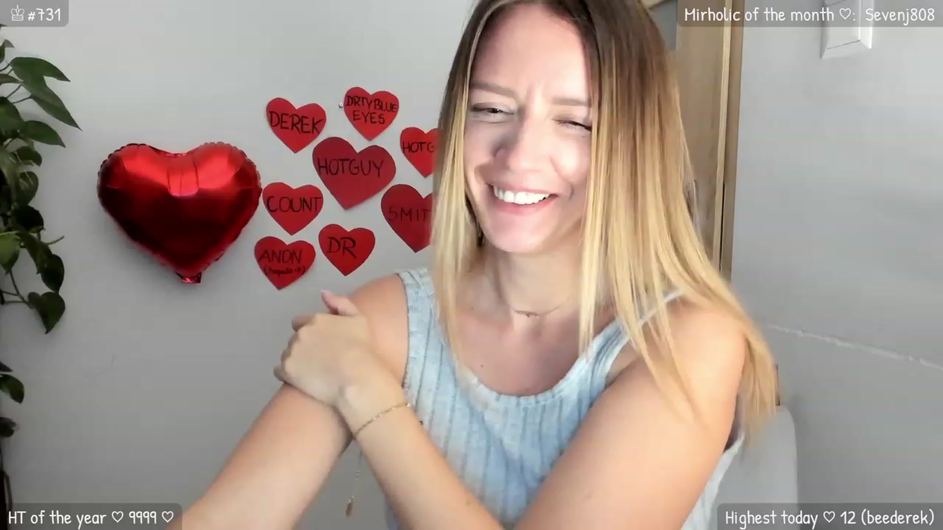 Gallery image thumbnail from MirBee's myfreecams stream on, 02/07/2024, 23:33 image 7 of 20