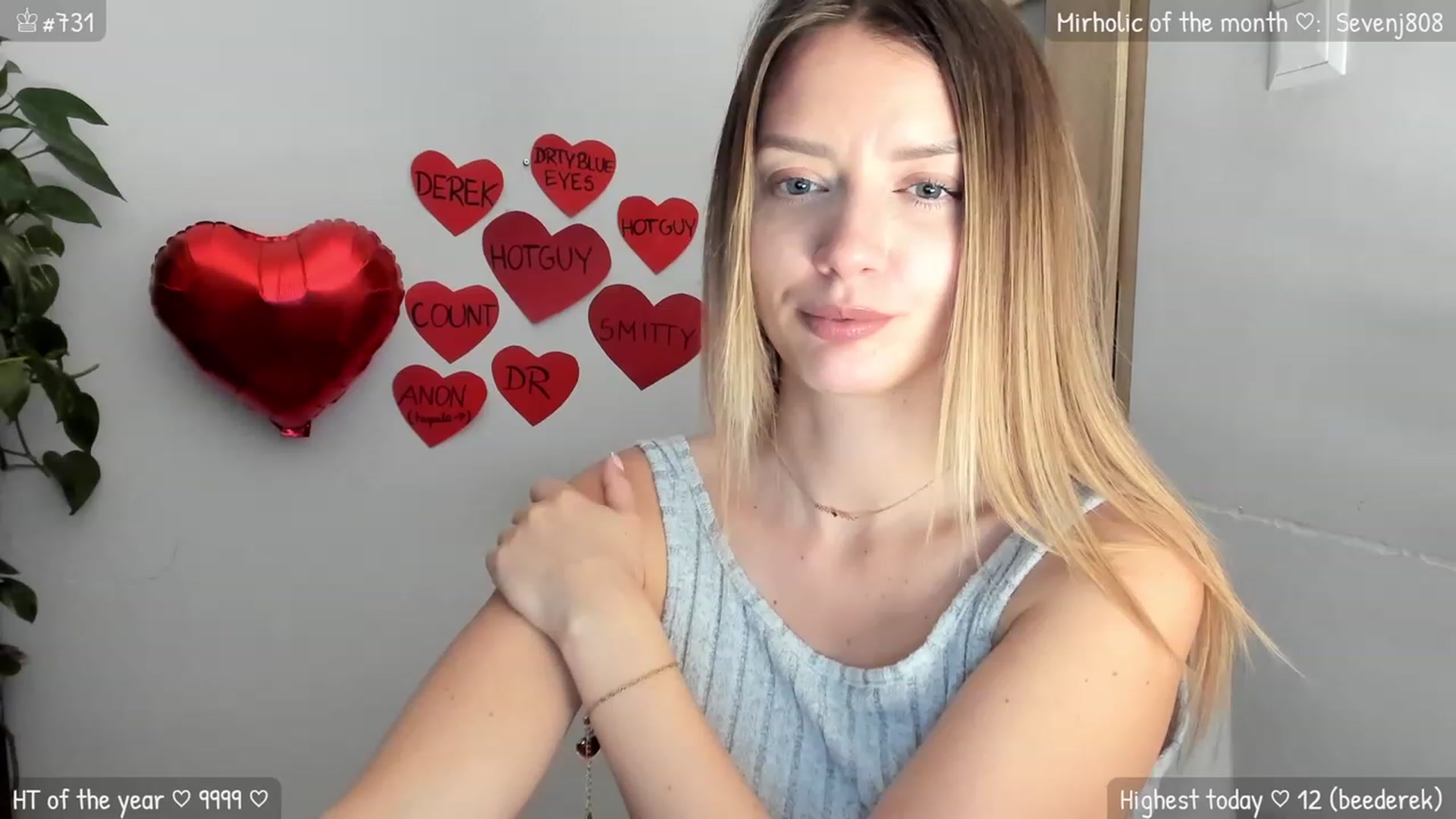 Gallery image thumbnail from MirBee's myfreecams stream on, 02/07/2024, 23:33 image 13 of 20