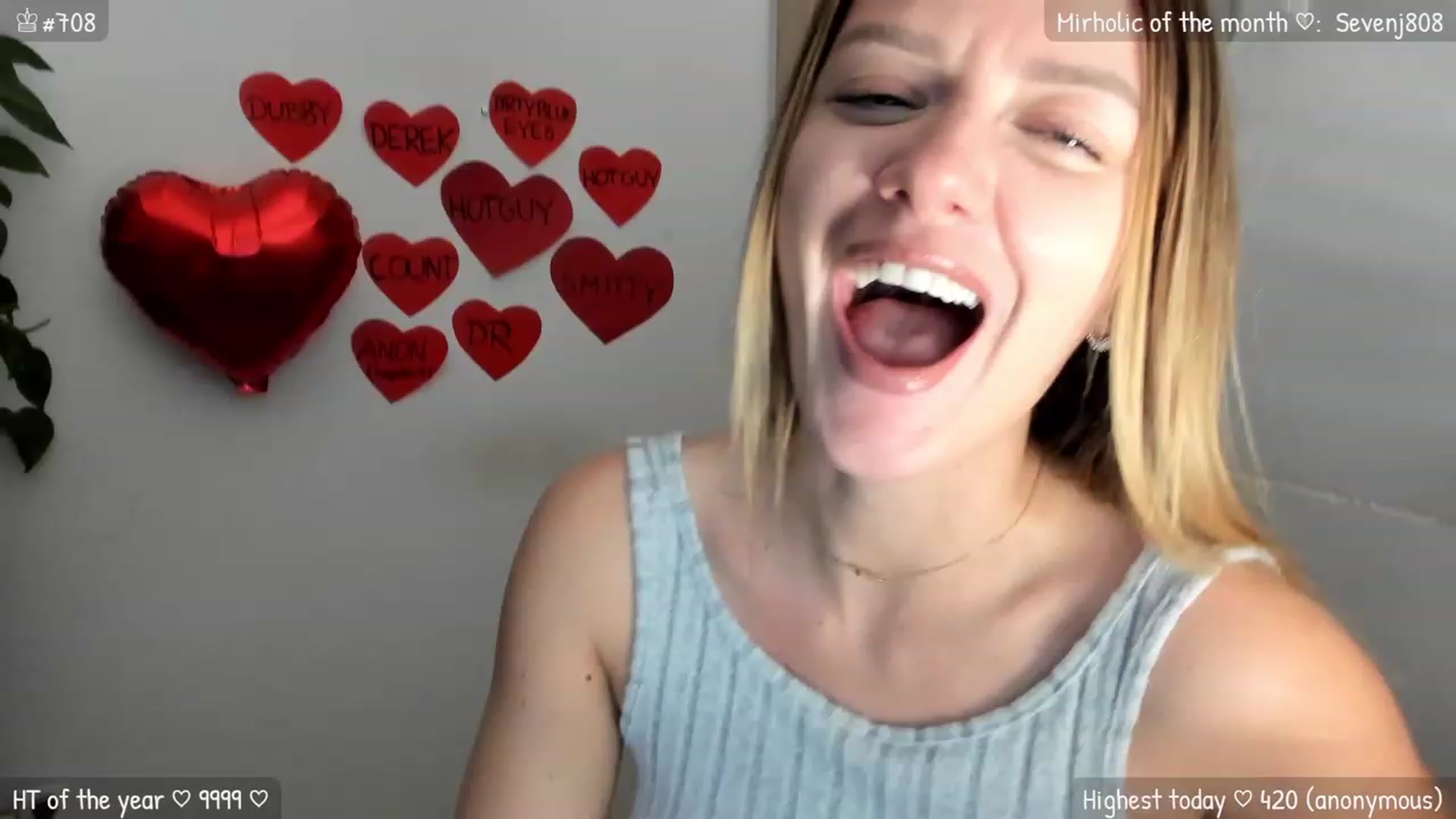 Gallery image thumbnail from MirBee's myfreecams stream on, 02/08/2024, 02:12 image 18 of 20