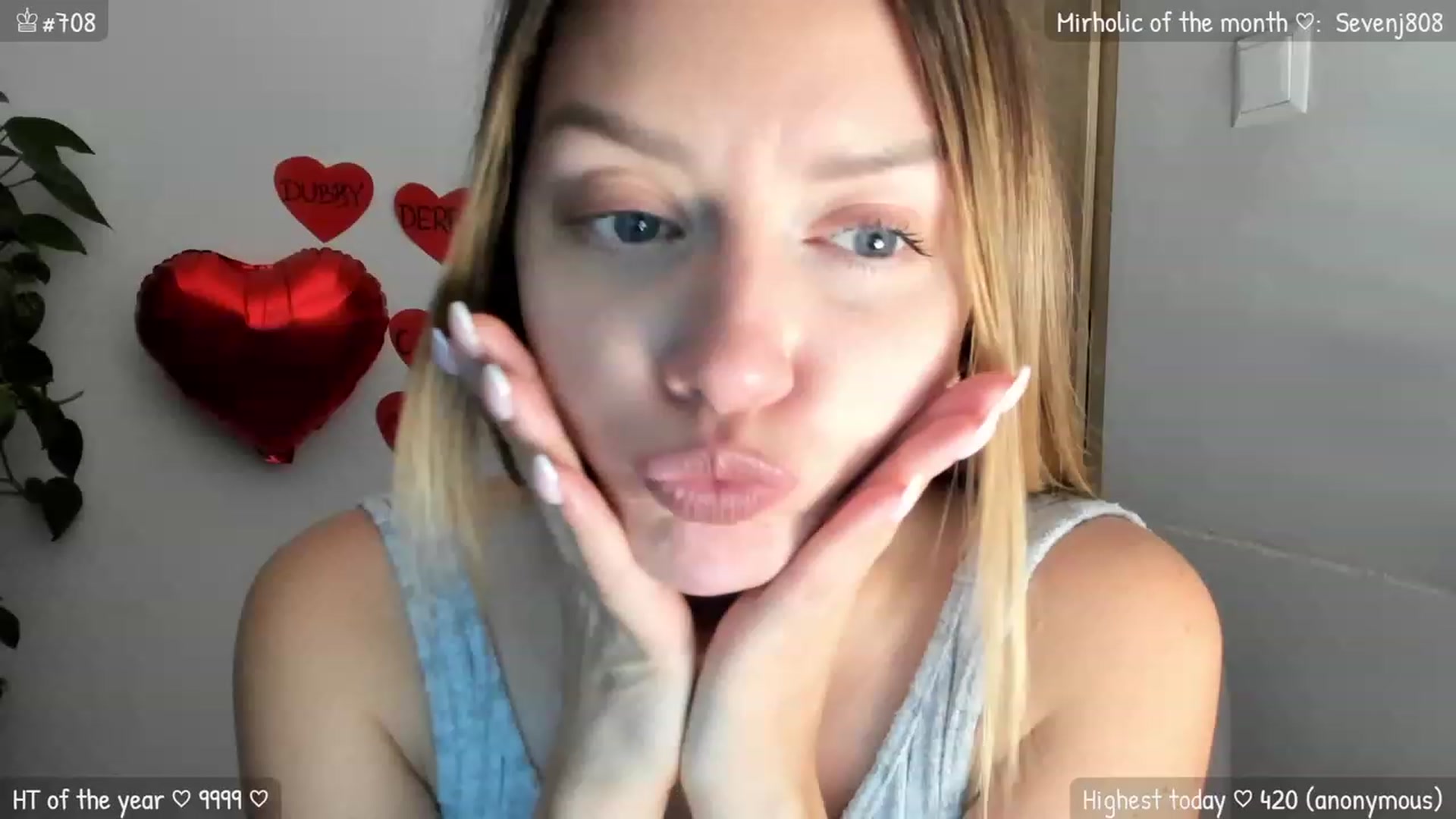 Gallery image thumbnail from MirBee's myfreecams stream on, 02/08/2024, 02:12 image 17 of 20