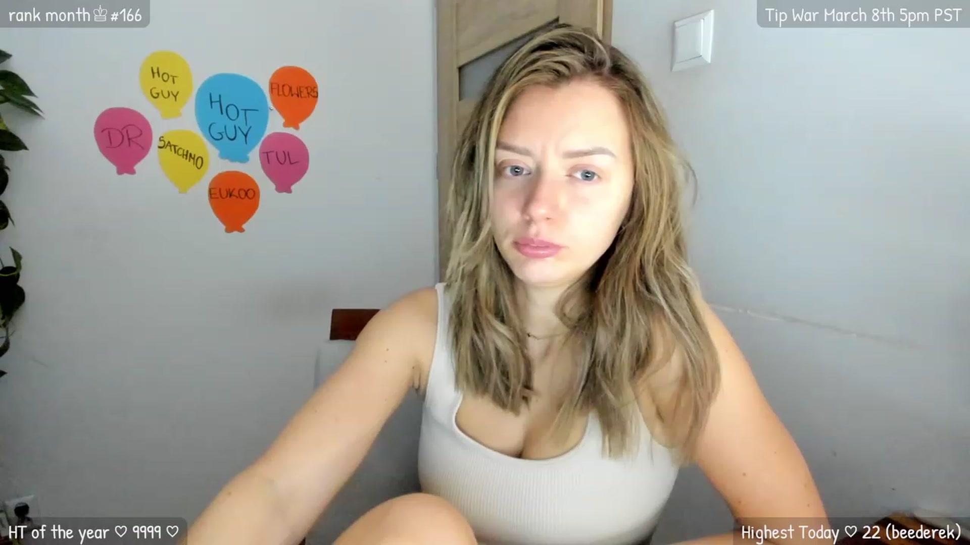 Gallery image thumbnail from MirBee's myfreecams stream on, 03/05/2024, 24:08 image 17 of 20