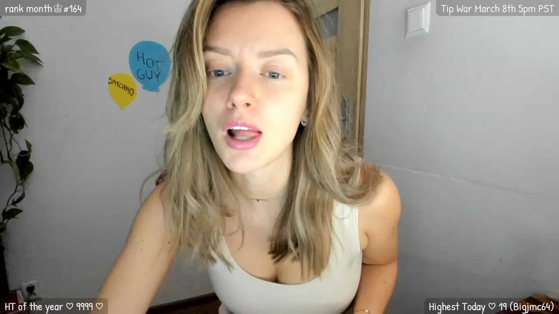 Gallery image thumbnail from MirBee's myfreecams stream on, 03/05/2024, 24:08 image 3 of 20