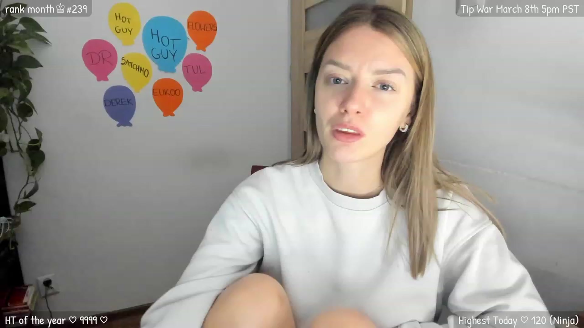 Gallery image thumbnail from MirBee's myfreecams stream on, 03/07/2024, 24:51 image 14 of 20
