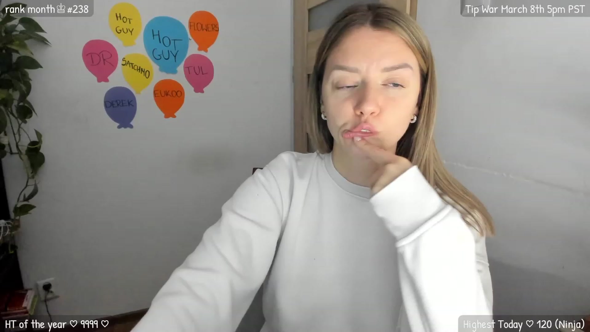 Gallery image thumbnail from MirBee's myfreecams stream on, 03/07/2024, 24:51 image 1 of 20