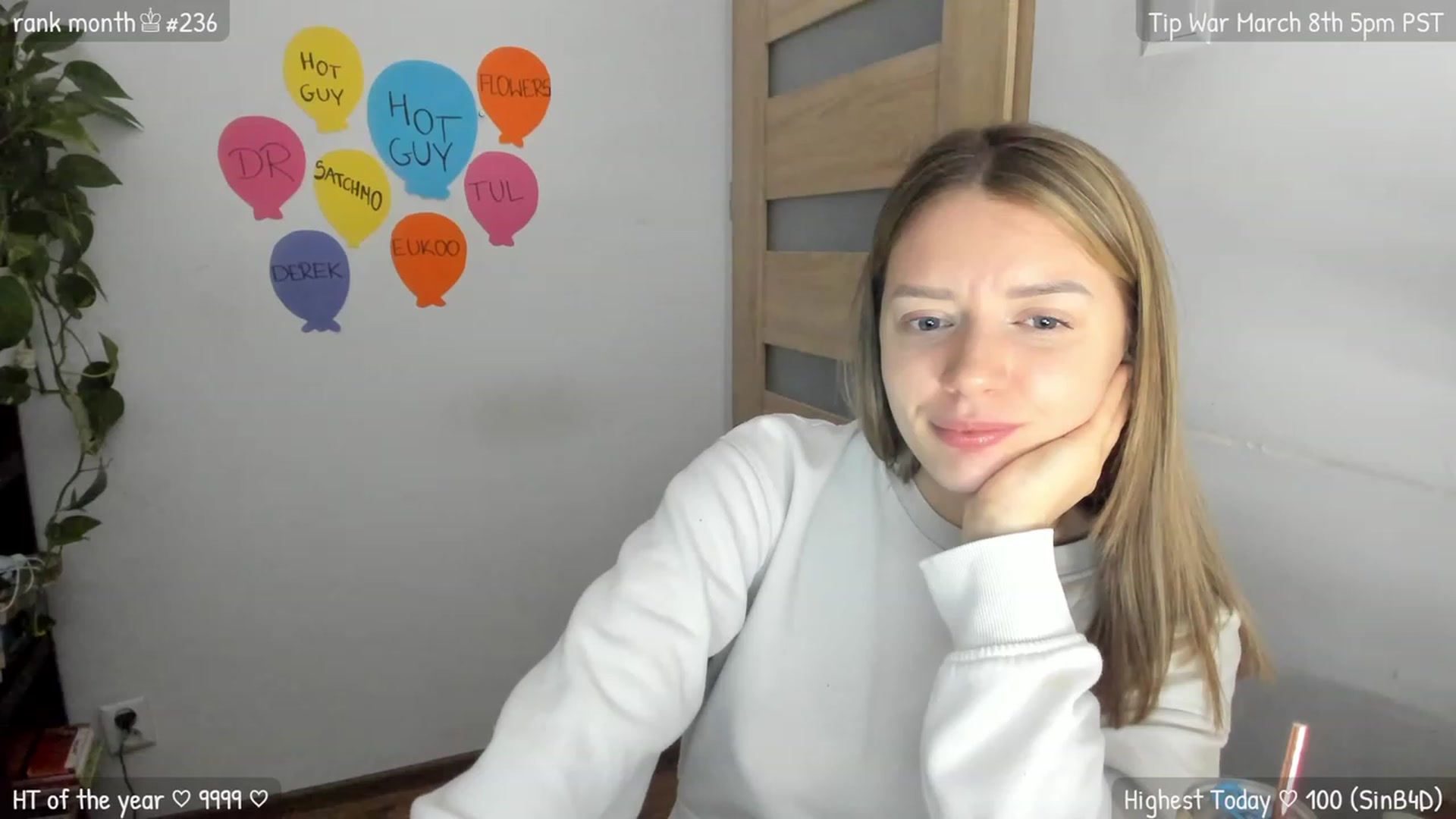 Gallery image thumbnail from MirBee's myfreecams stream on, 03/07/2024, 03:31 image 3 of 20