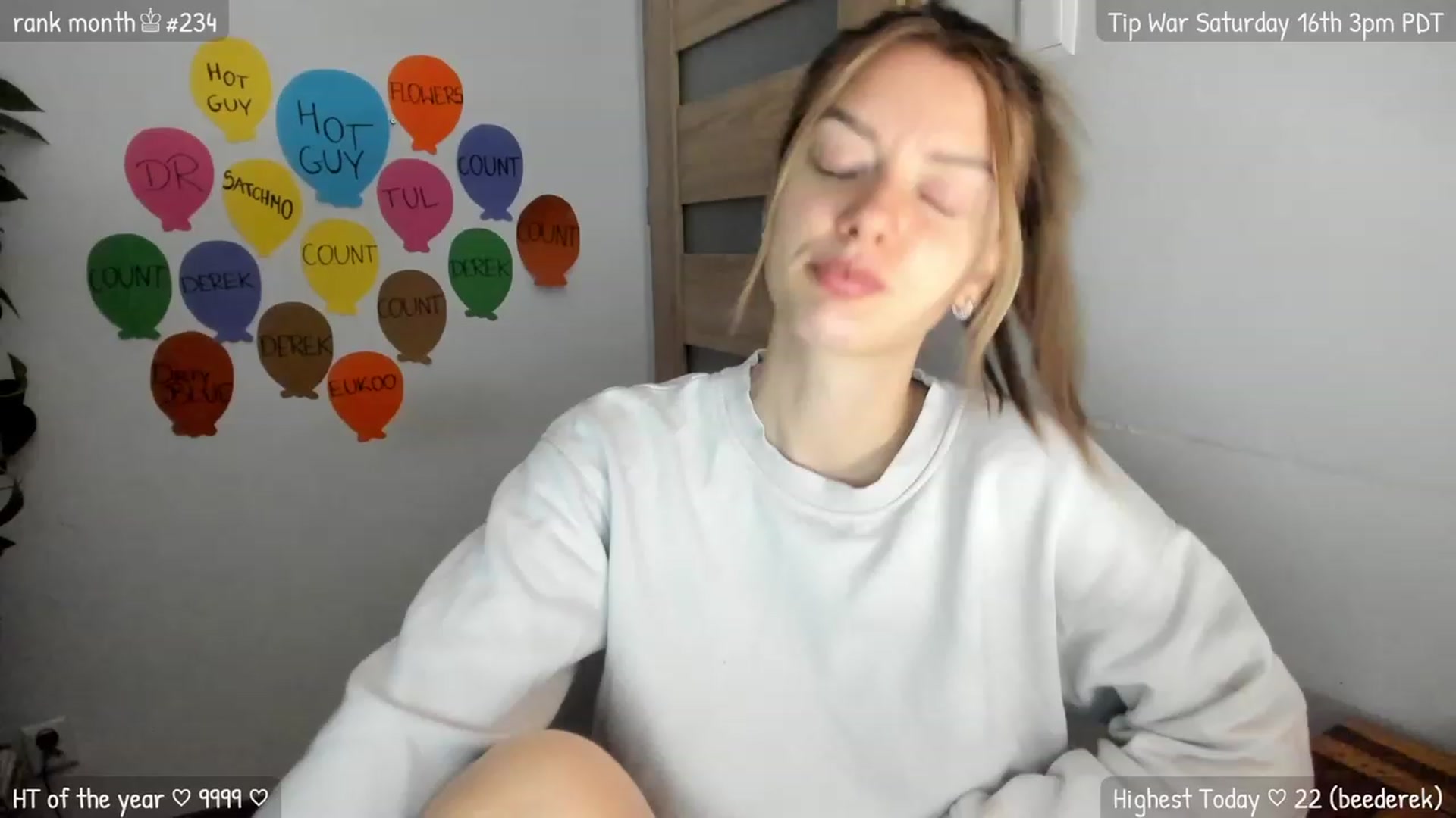 Gallery image thumbnail from MirBee's myfreecams stream on, 03/12/2024, 23:46 image 3 of 20