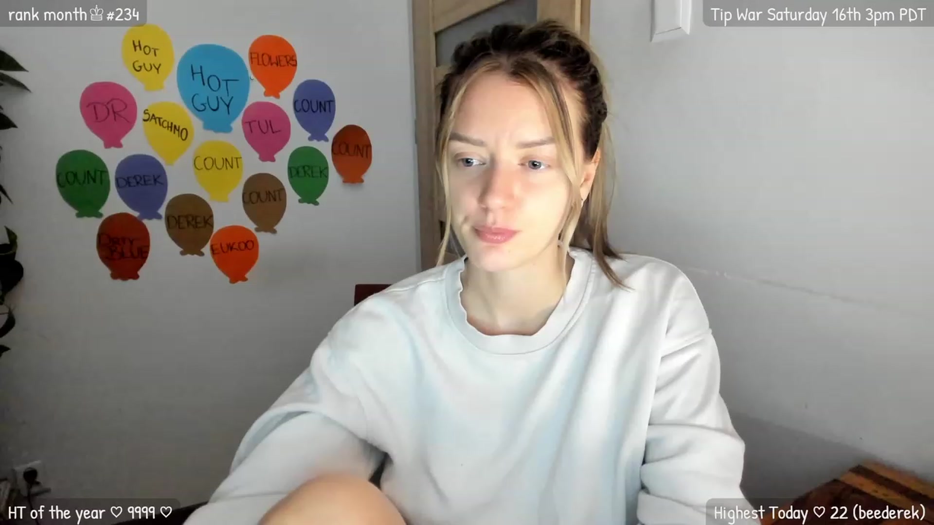 Gallery image thumbnail from MirBee's myfreecams stream on, 03/12/2024, 23:46 image 8 of 20