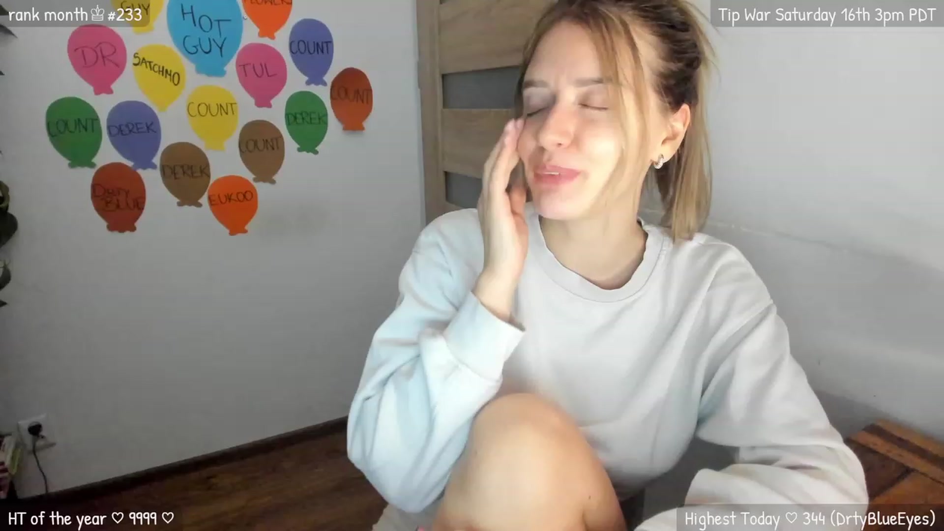 Gallery image thumbnail from MirBee's myfreecams stream on, 03/12/2024, 23:46 image 17 of 20