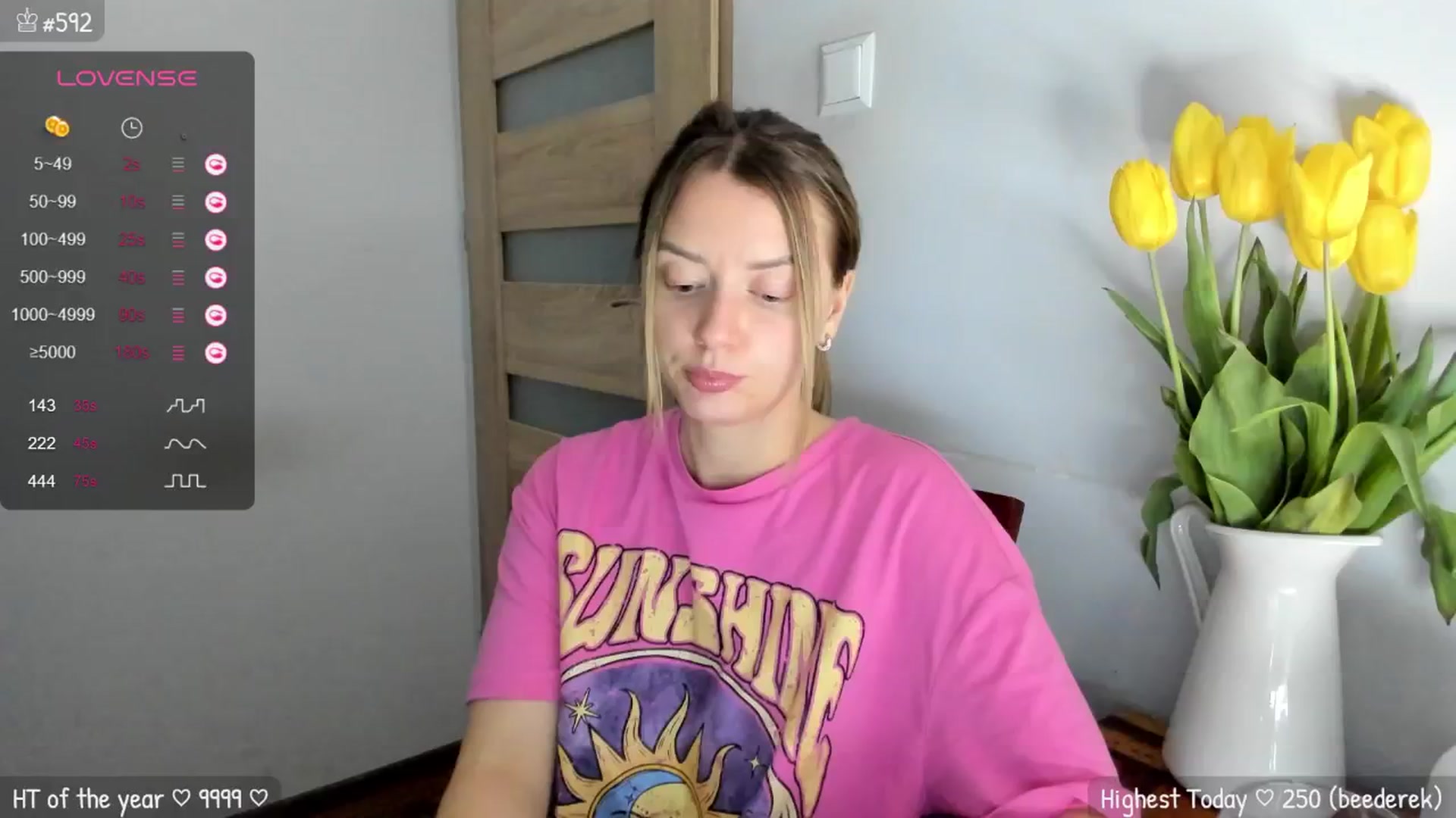 Gallery image thumbnail from MirBee's myfreecams stream on, 04/18/2024, 01:33 image 9 of 20