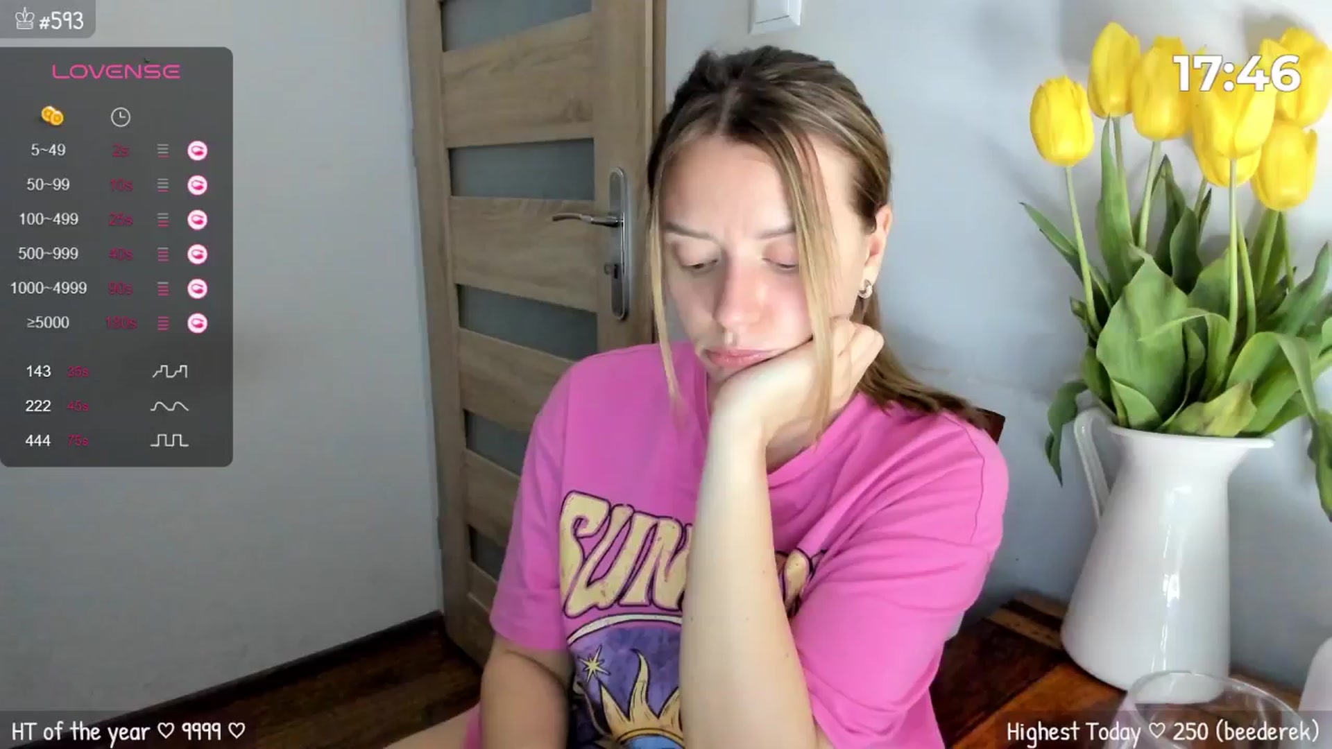 Gallery image thumbnail from MirBee's myfreecams stream on, 04/18/2024, 01:33 image 11 of 20