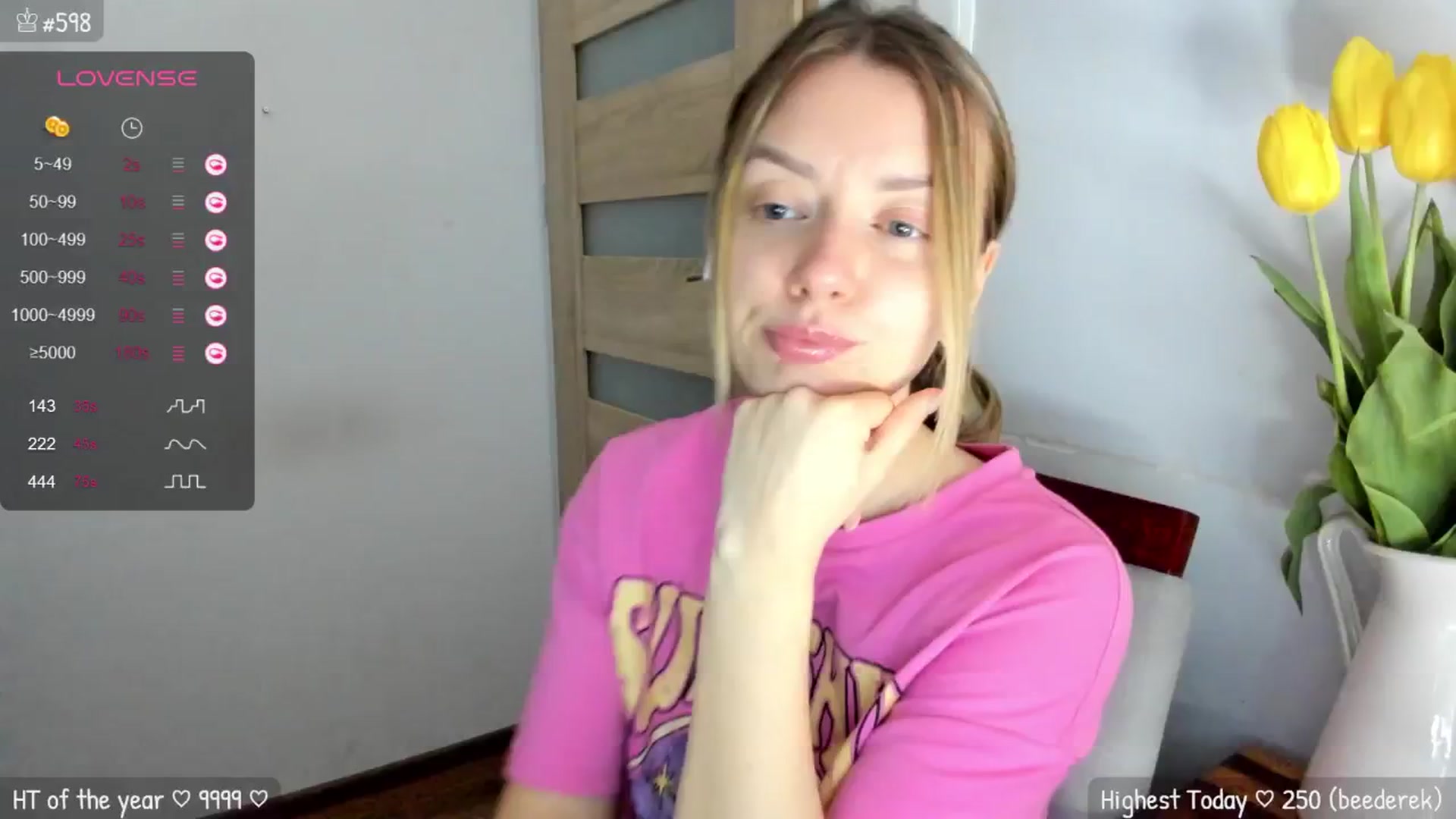 Gallery image thumbnail from MirBee's myfreecams stream on, 04/18/2024, 01:33 image 4 of 20
