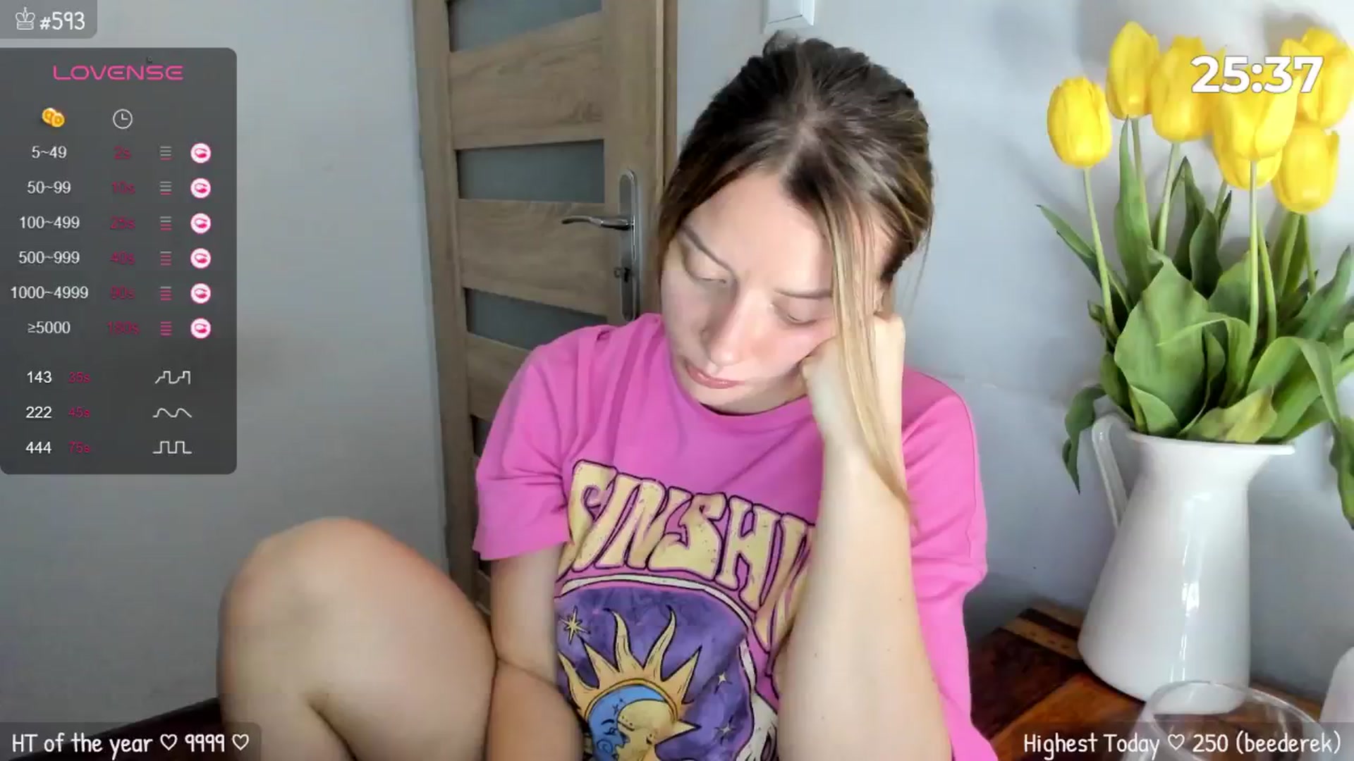 Gallery image thumbnail from MirBee's myfreecams stream on, 04/18/2024, 01:33 image 10 of 20