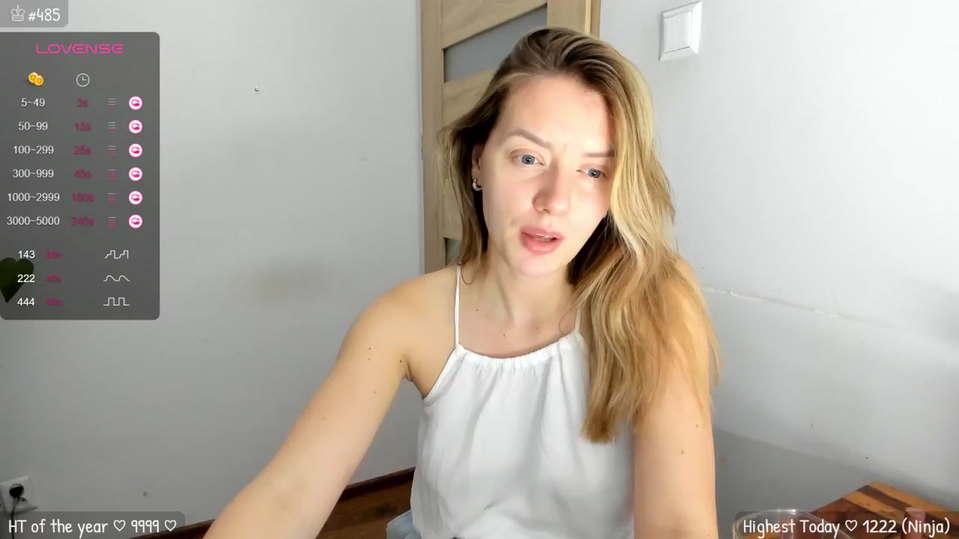 Gallery image thumbnail from MirBee's myfreecams stream on, 04/25/2024, 01:49 image 6 of 20