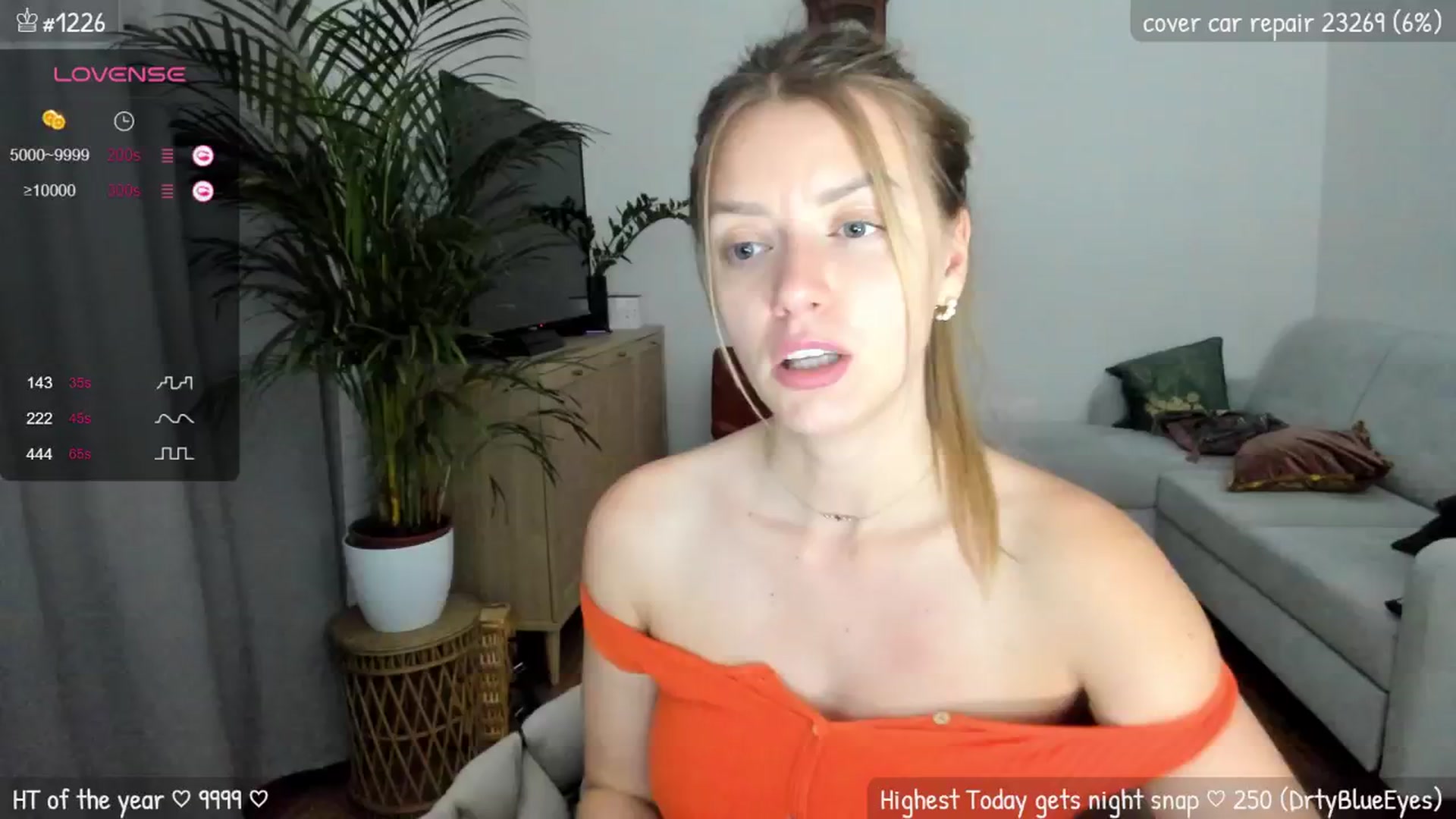Gallery image thumbnail from MirBee's myfreecams stream on, 05/27/2024, 01:38 image 15 of 20