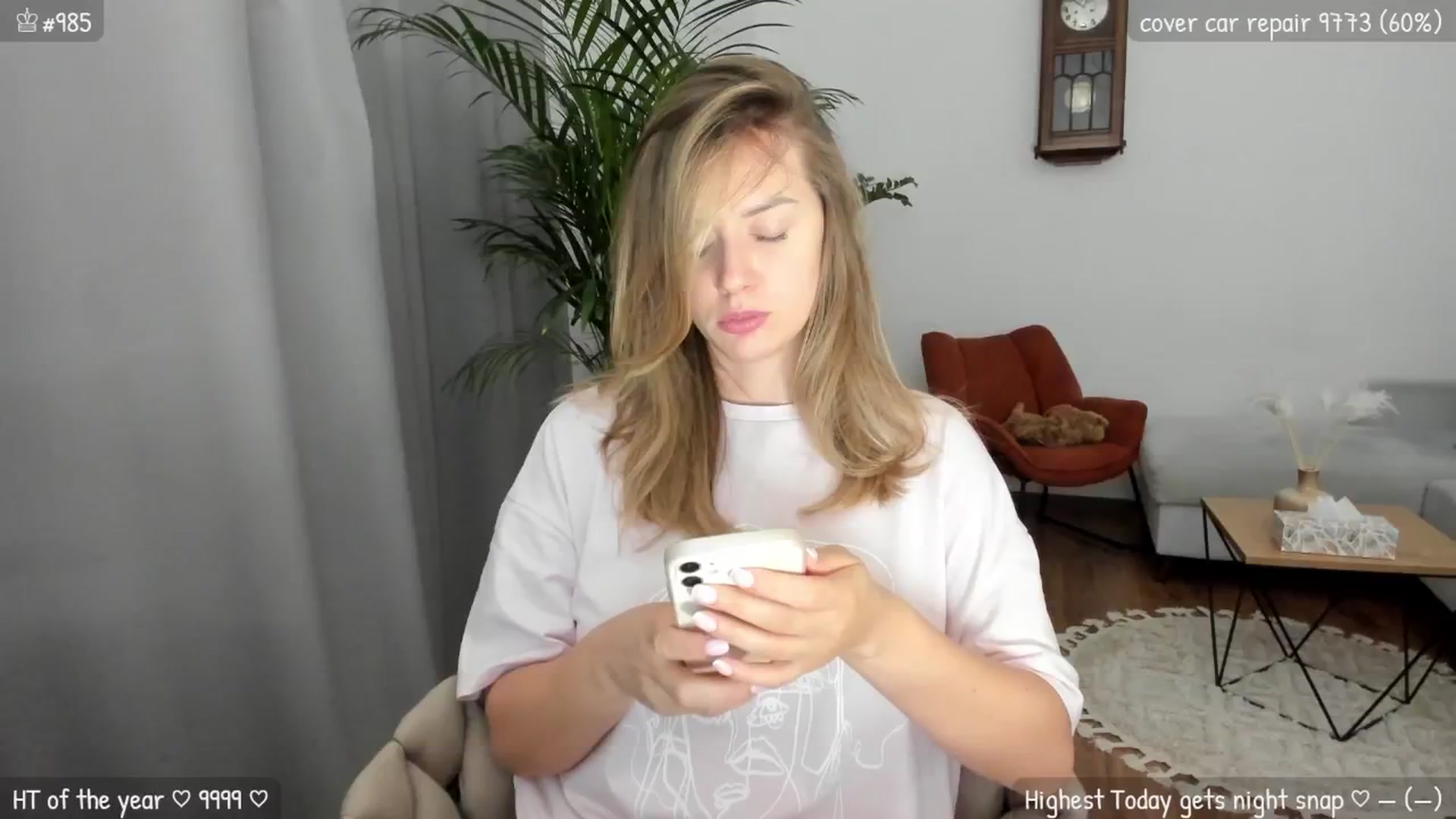 Gallery image thumbnail from MirBee's myfreecams stream on, 05/30/2024, 02:03 image 1 of 20