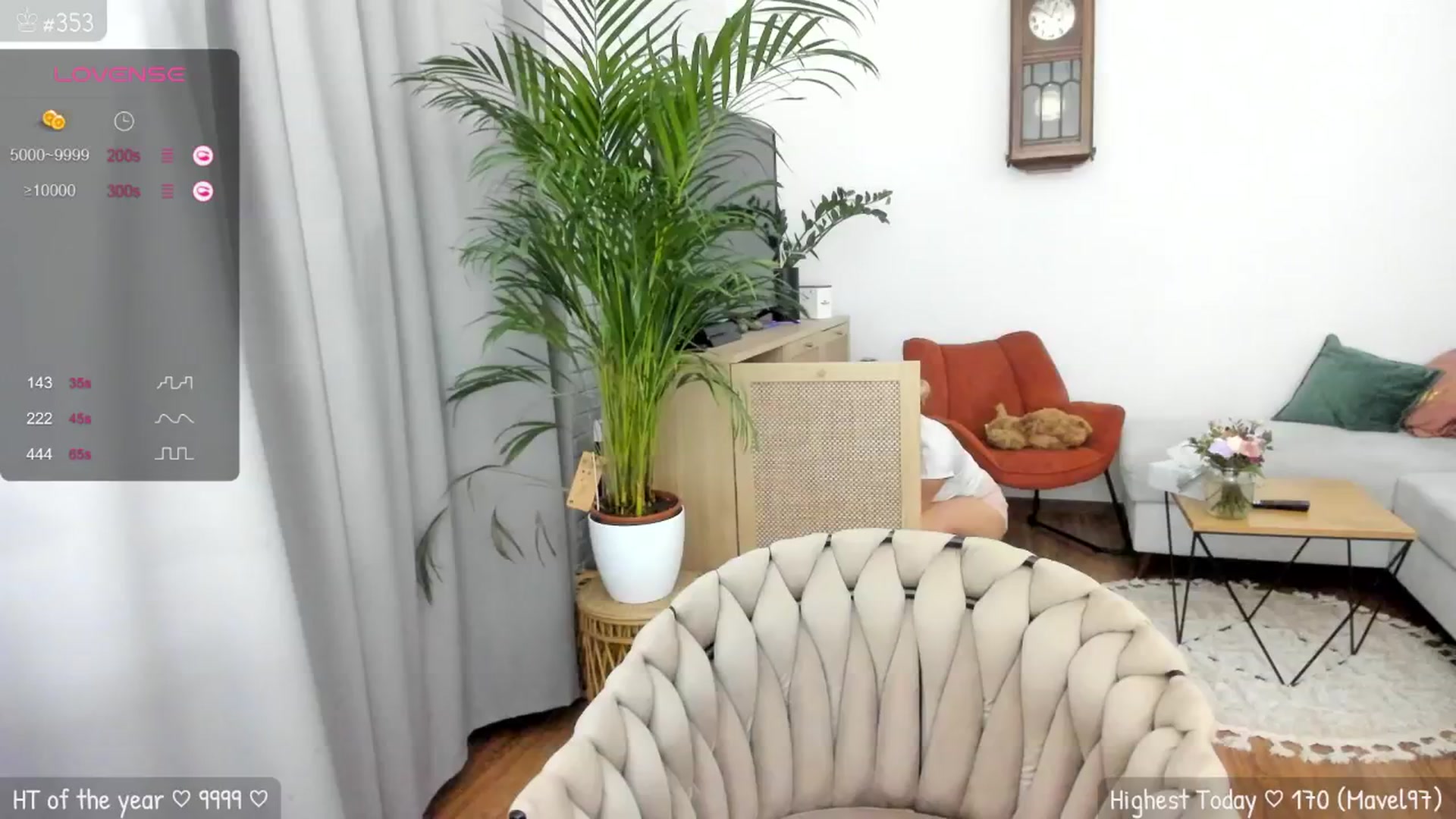 Gallery image thumbnail from MirBee's myfreecams stream on, 06/27/2024, 01:05 image 4 of 20