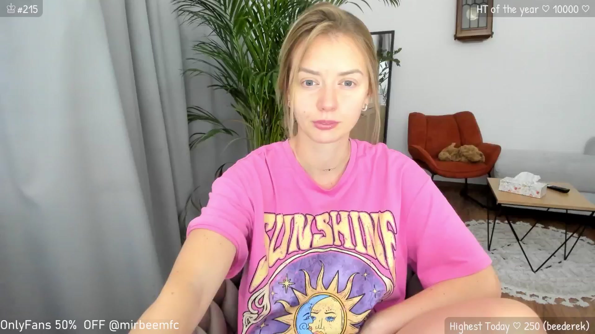 Gallery image thumbnail from MirBee's myfreecams stream on, 07/16/2024, 01:01 image 3 of 20