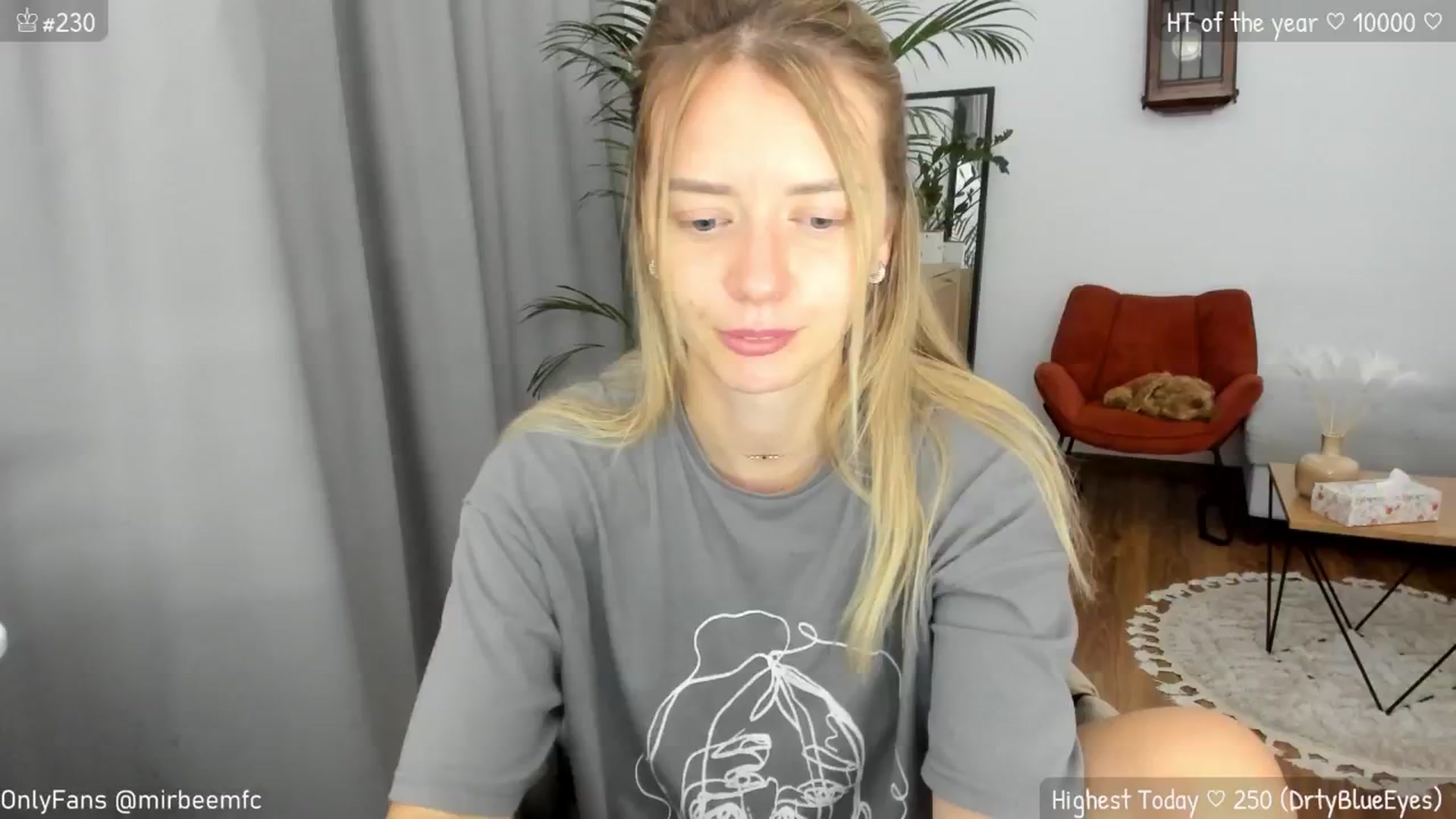 Gallery image thumbnail from MirBee's myfreecams stream on, 07/17/2024, 02:07 image 4 of 20