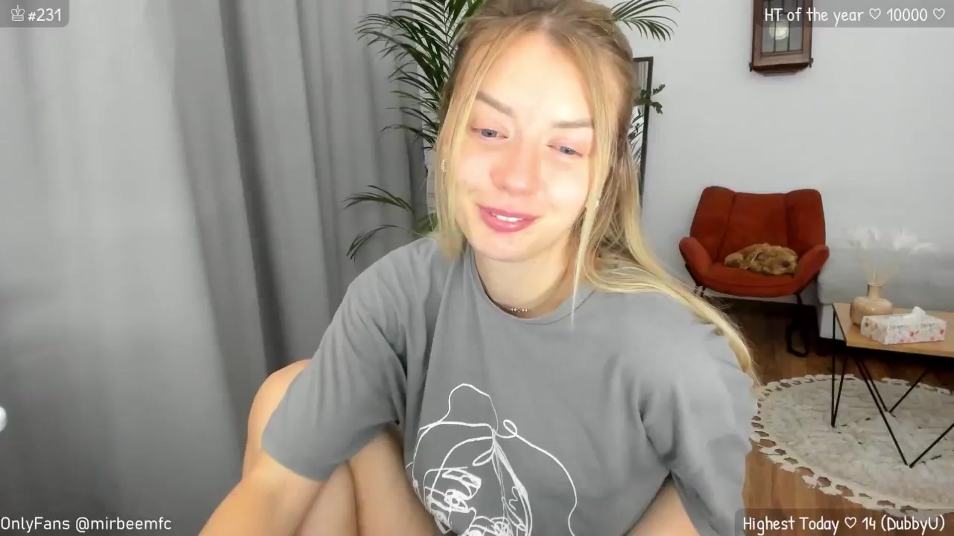 Gallery image thumbnail from MirBee's myfreecams stream on, 07/17/2024, 02:07 image 2 of 20
