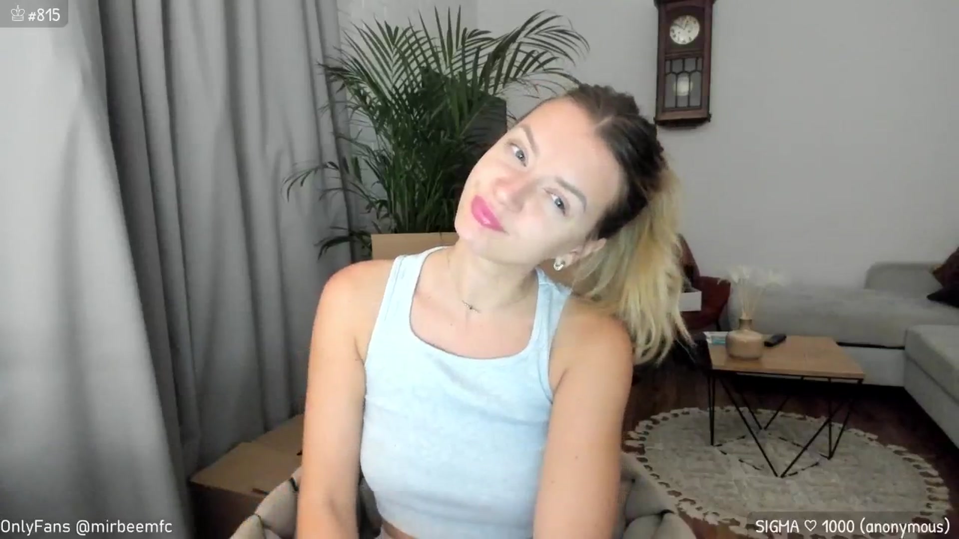 Gallery image thumbnail from MirBee's myfreecams stream on, 10/02/2024, 24:07 image 13 of 20