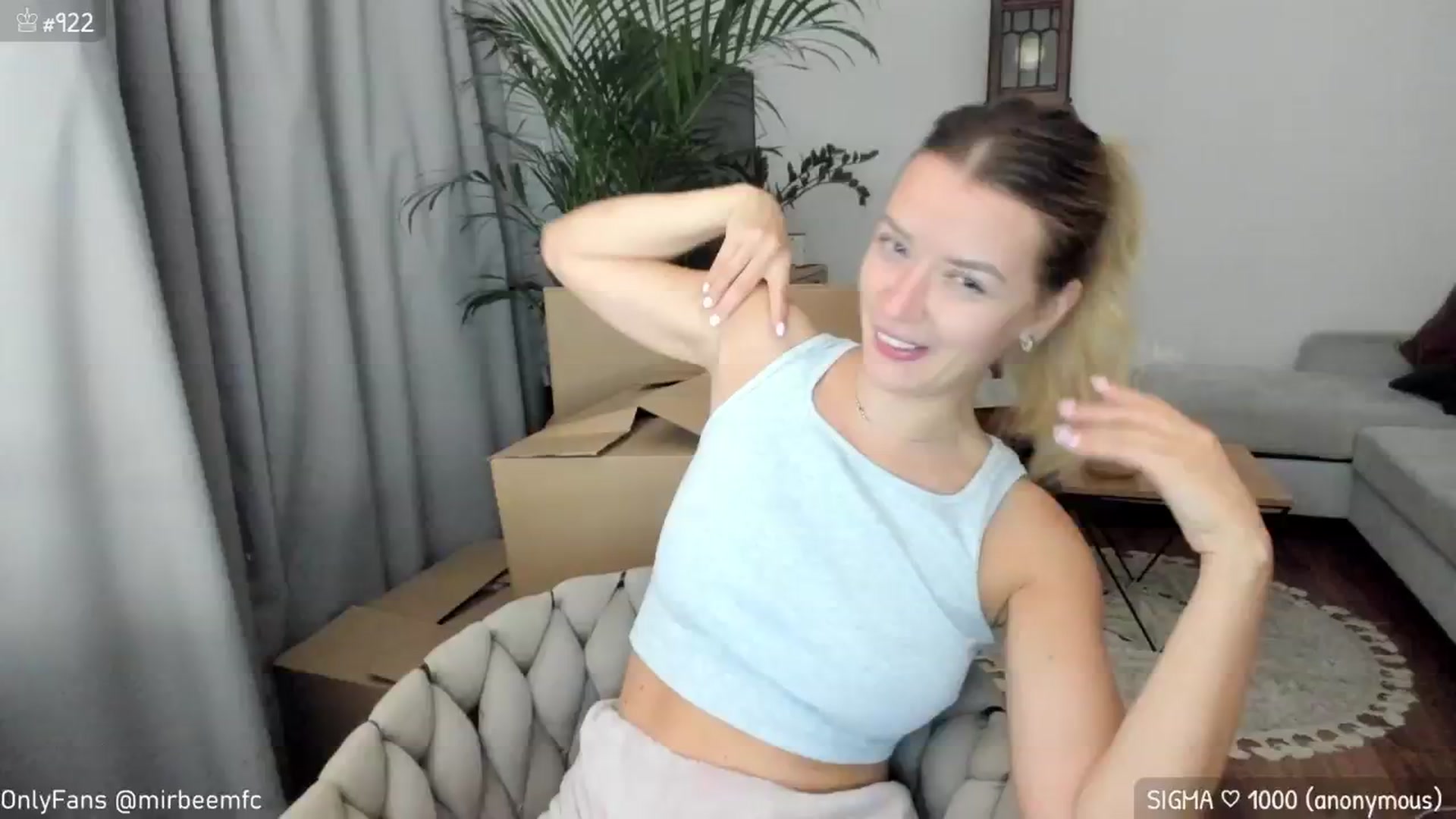 Gallery image thumbnail from MirBee's myfreecams stream on, 10/02/2024, 24:07 image 6 of 20