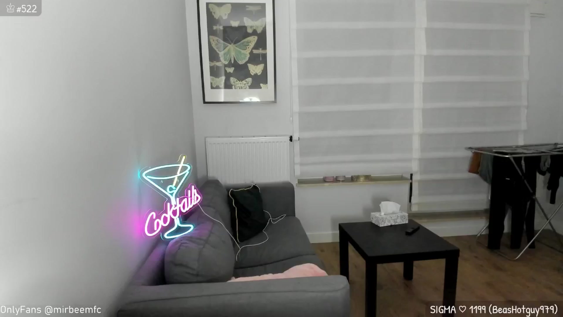 Gallery image thumbnail from MirBee's myfreecams stream on, 10/15/2024, 23:22 image 9 of 20