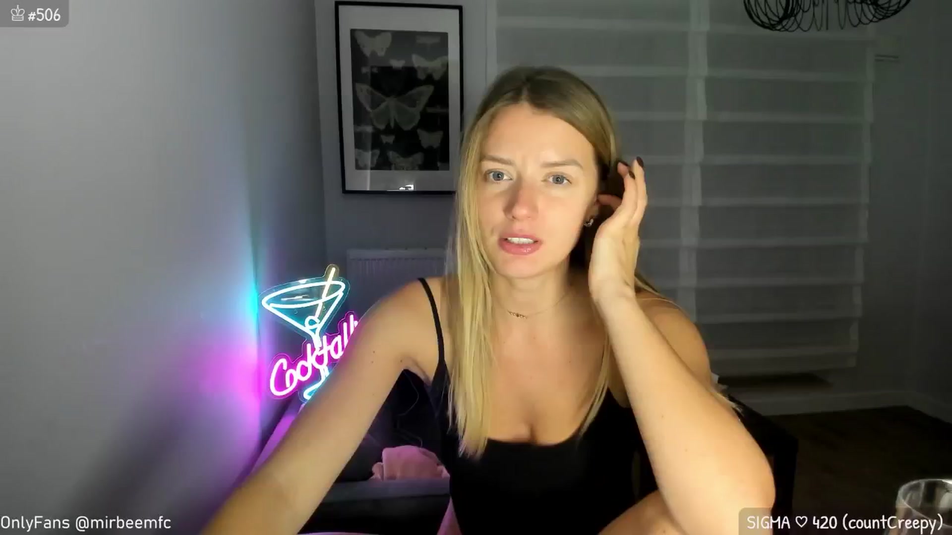 Gallery image thumbnail from MirBee's myfreecams stream on, 10/17/2024, 01:38 image 9 of 20