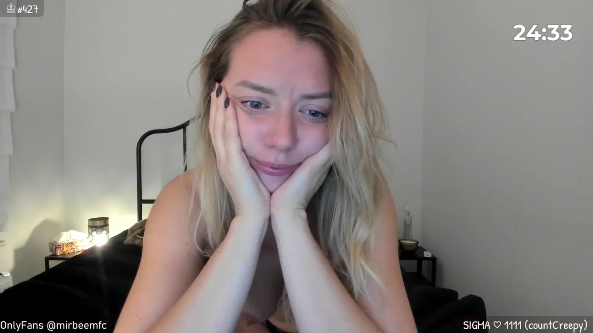 Gallery image thumbnail from MirBee's myfreecams stream on, 10/17/2024, 22:45 image 17 of 20