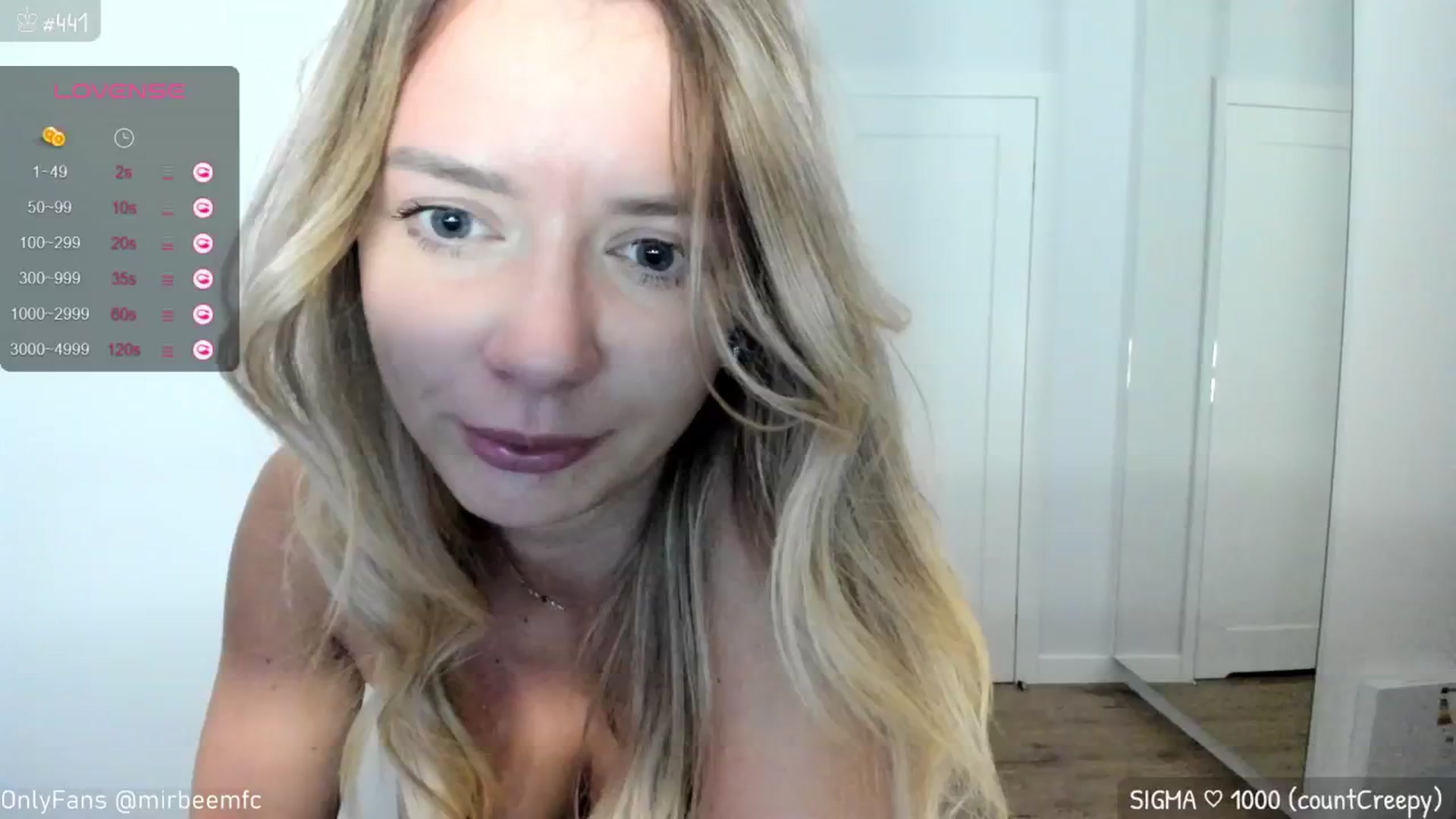 Gallery image thumbnail from MirBee's myfreecams stream on, 10/19/2024, 24:09 image 5 of 20