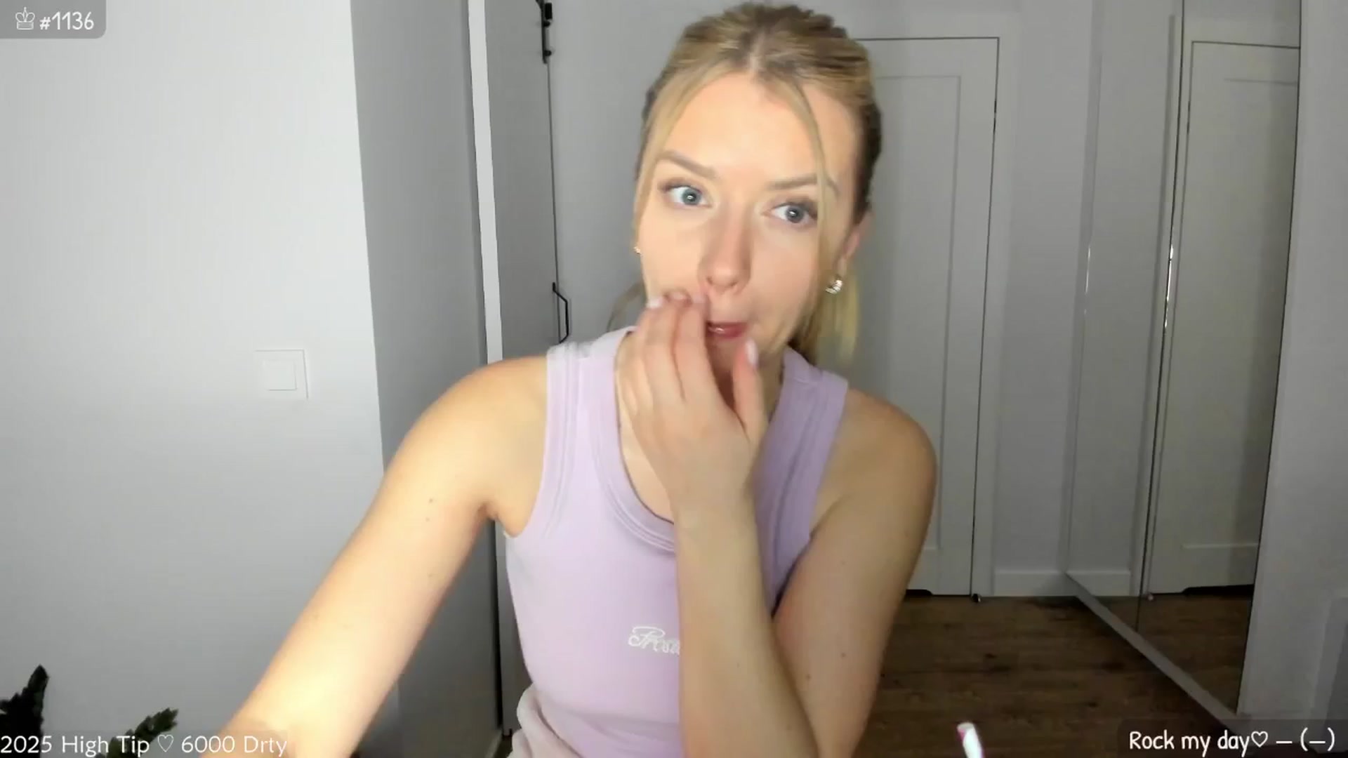 Gallery image thumbnail from MirBee's myfreecams stream on, 04/03/2025, 22:41 image 3 of 20