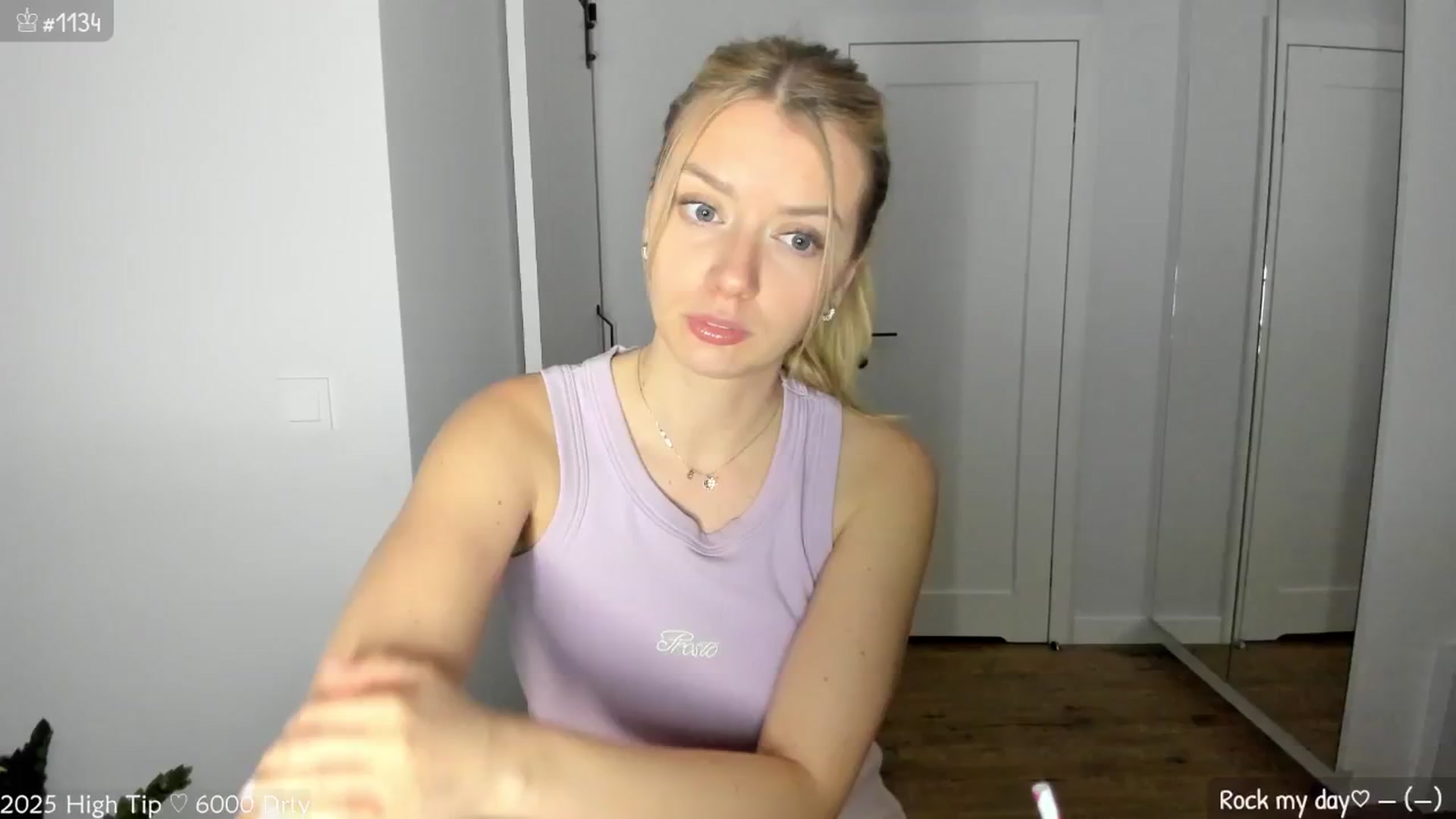Gallery image thumbnail from MirBee's myfreecams stream on, 04/03/2025, 22:41 image 1 of 20