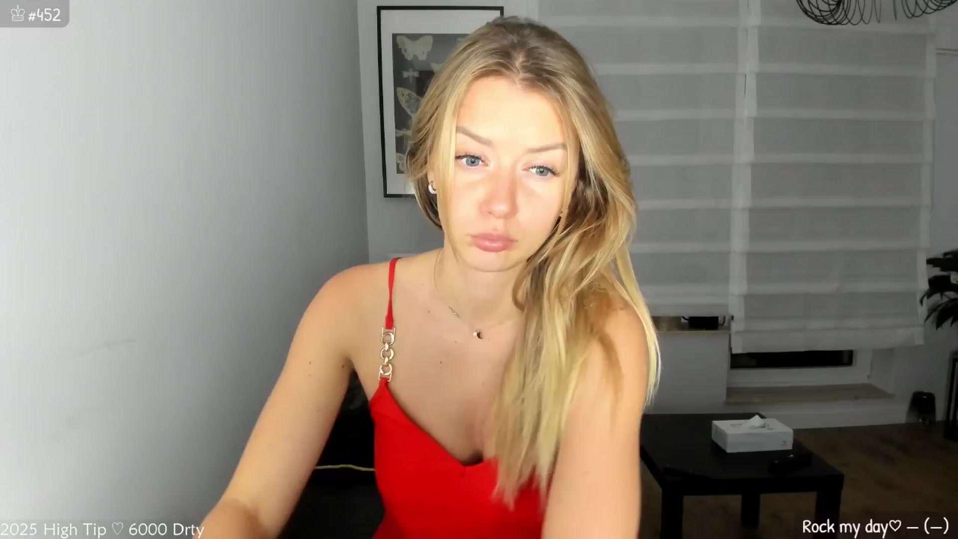 Gallery image thumbnail from MirBee's myfreecams stream on, 06/05/2025, 24:26 image 1 of 20